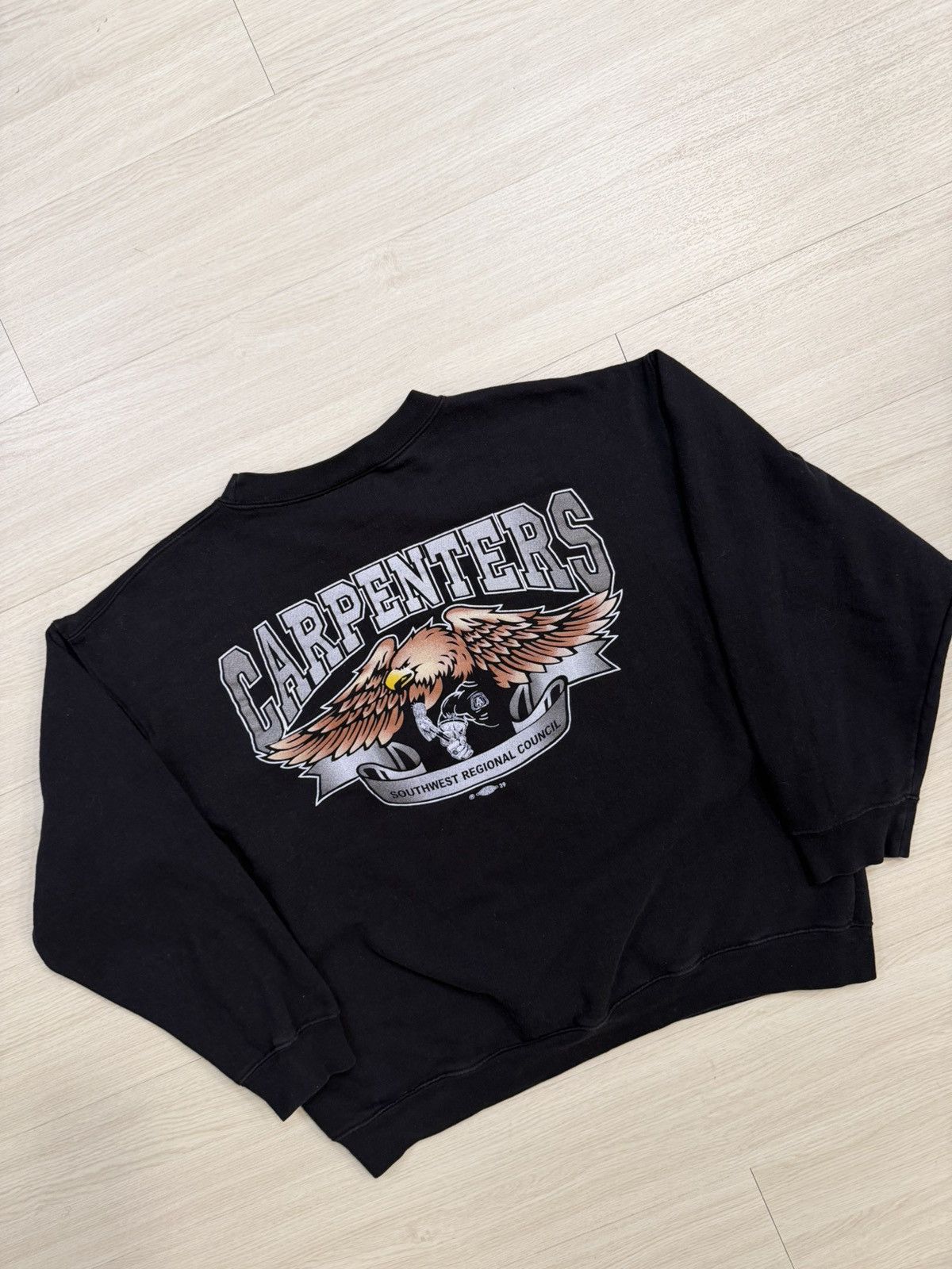 Other Vintage Carpenters Southwest Regional Council Eagle Crewneck Size US L / EU 52-54 / 3 - 2 Thumbnail
