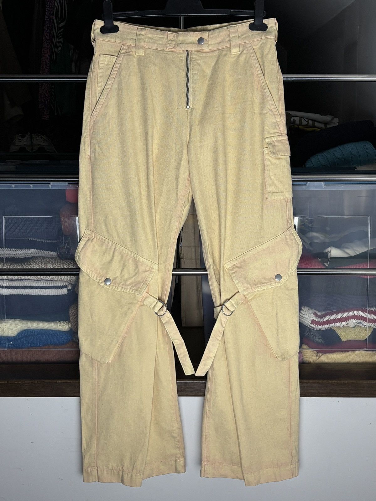 Acne Studios Acne Studios Cargo Strap Avant Garde Pants Size 26" / US 2 / IT 38 - 1 Thumbnail