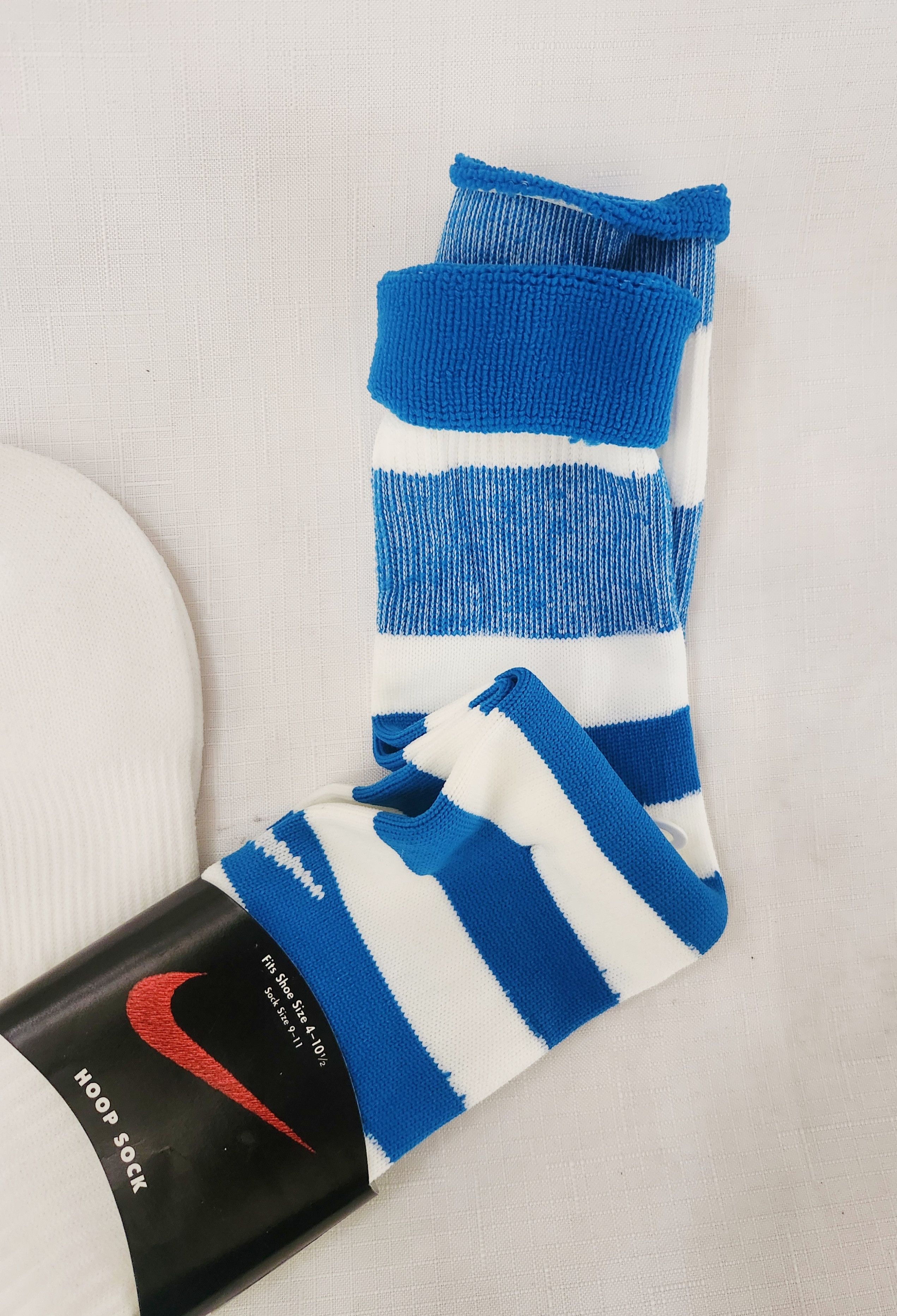 Nike × Vintage Nike Hoop Sock VTG New NOS Deadstock Rare Knee Socks vintage Size ONE SIZE - 4 Thumbnail