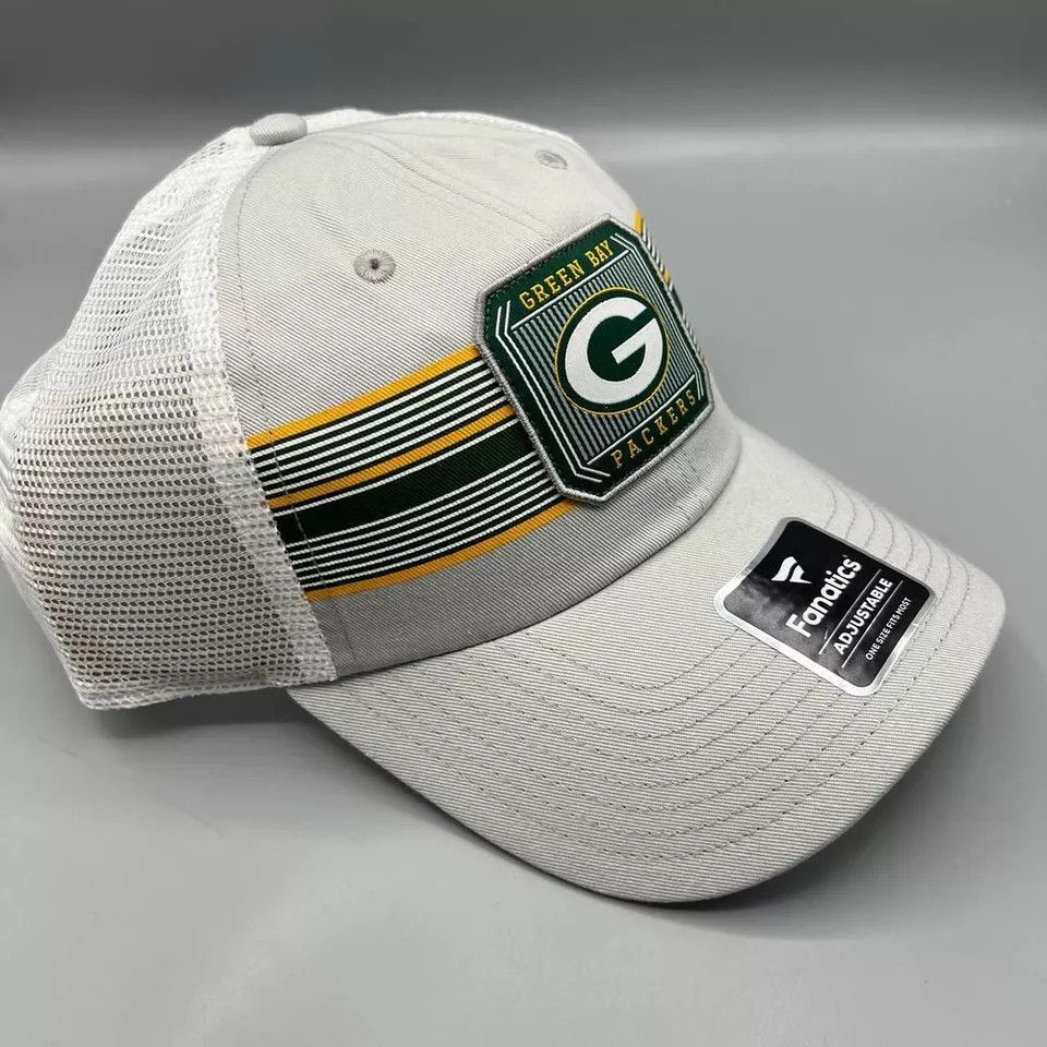 Other Green Bay Packers Trucker Hat Men Fanatics NFL Snap Back Cap Size ONE SIZE - 3 Thumbnail