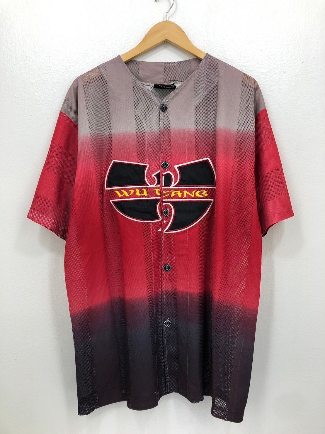 Vintage × Wu-Tang Clan Vintage WU TANG Baseball Jersey Hip Hop Wu Wear BN Size US XL / EU 56 / 4 - 2 Thumbnail