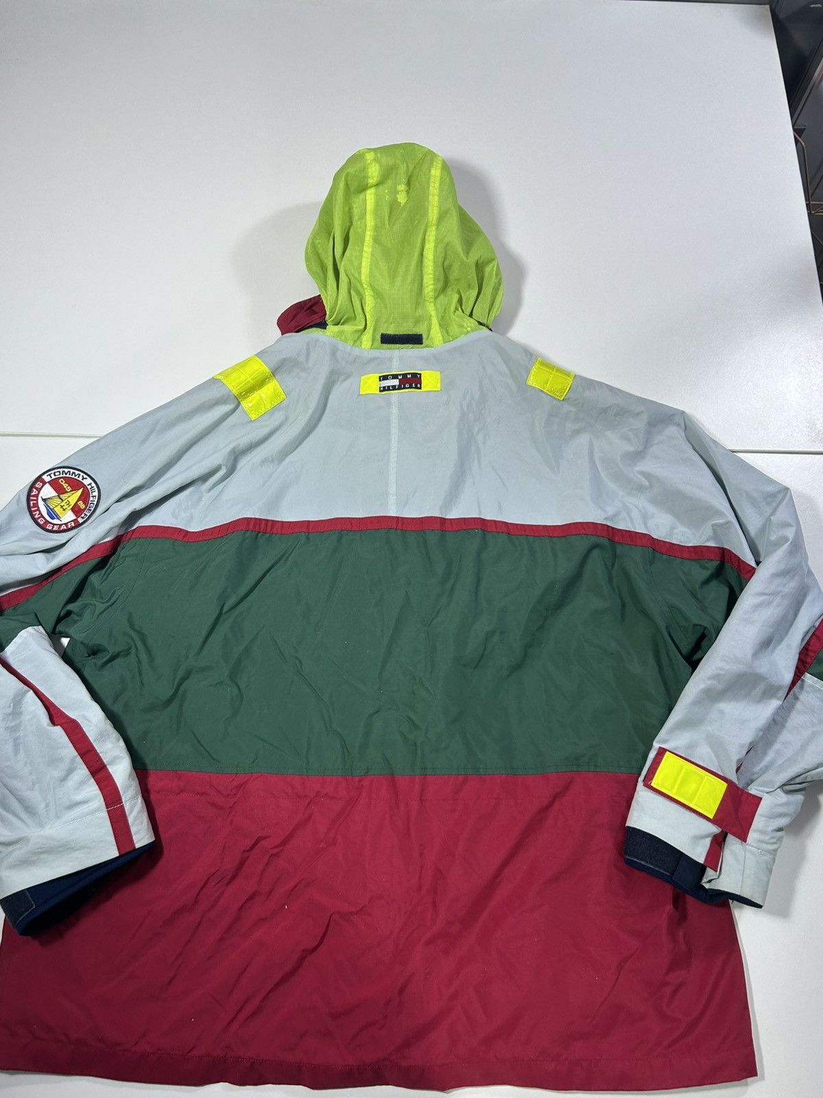 Tommy Hilfiger Mens Tommy Hilfiger Sailing Gear hood raincoat / jacket 2XL Size US XXL / EU 58 / 5 - 7 Thumbnail