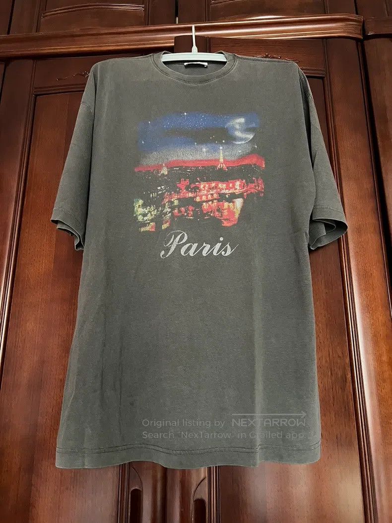 Balenciaga Balenciaga Night Scene Aged Short Sleeve Size US M / EU 48-50 / 2 - 1 Thumbnail