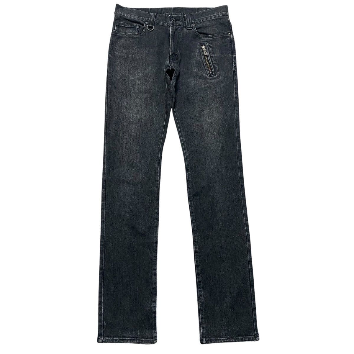 Tete Homme TETE HOMME Black Denim Slim Jeans Size US 30 / EU 46 - 1 Thumbnail