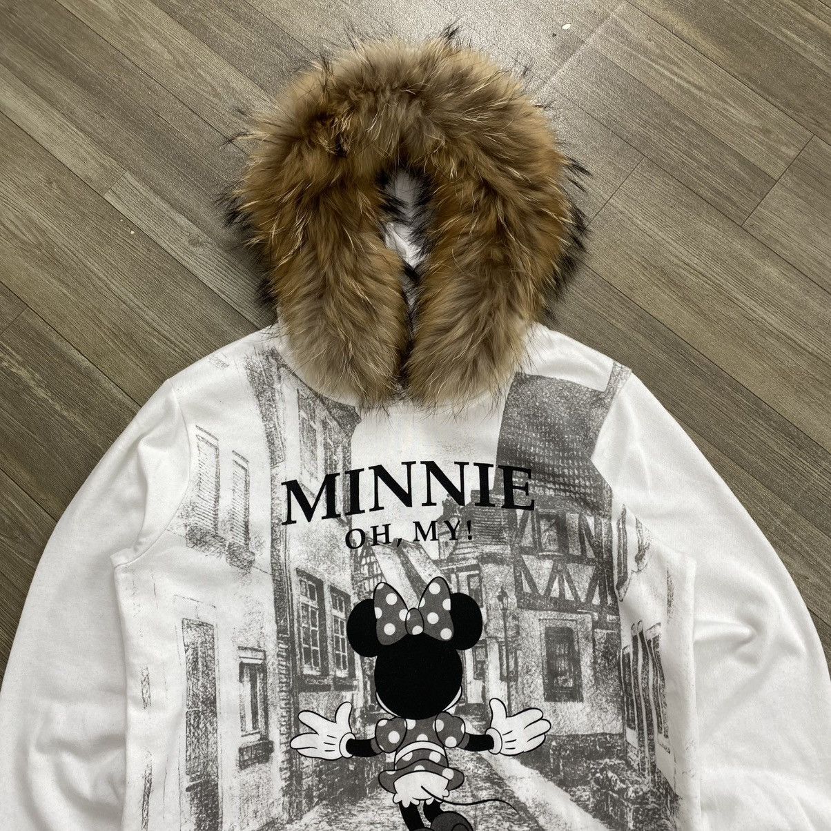 If Six Was Nine 2000s Mickey Mouse Fur Hooded Number Nine Kmrii Lgb Style Size US S / EU 44-46 / 1 - 2 Thumbnail