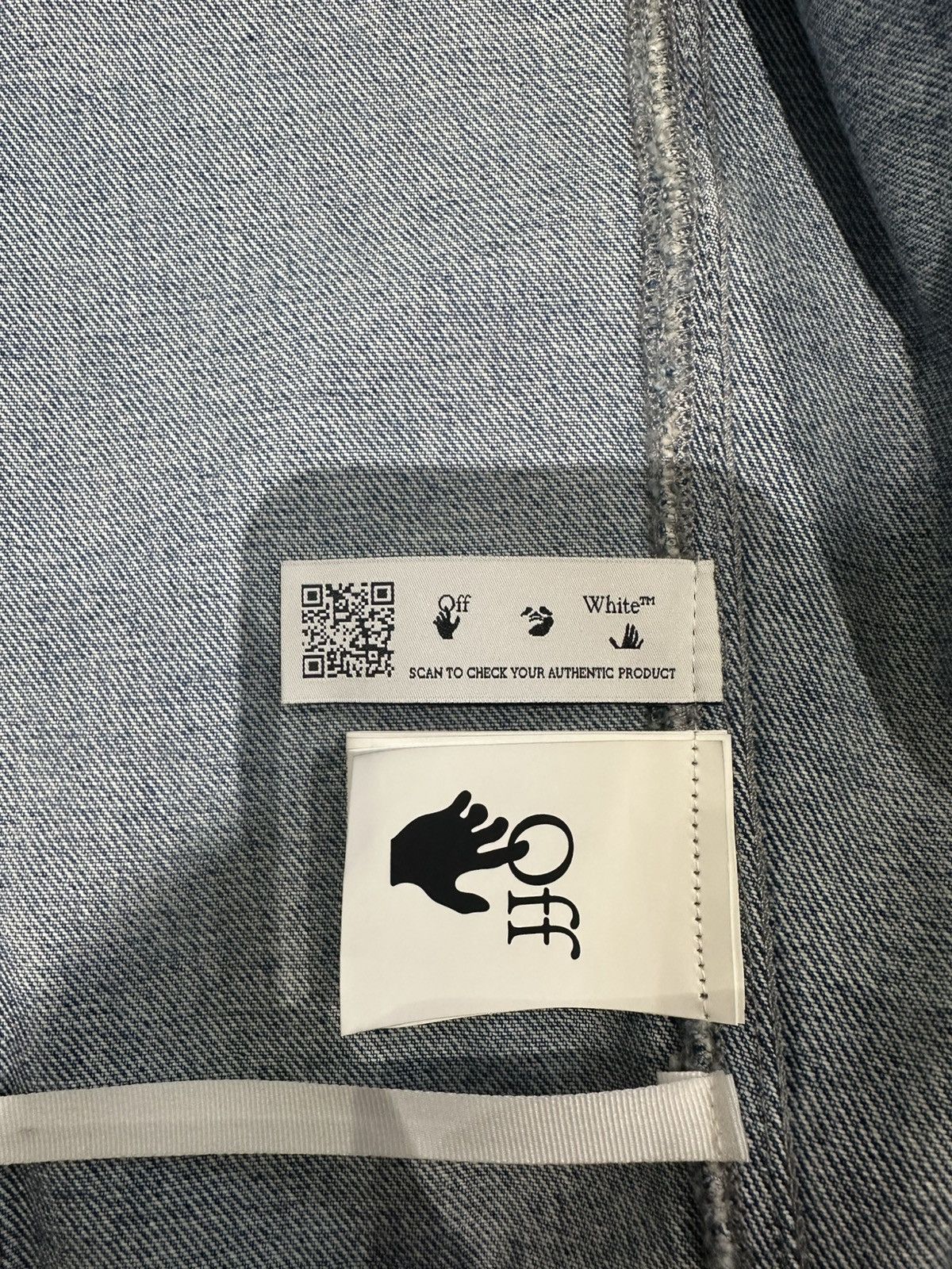 Off-White Off White denim jacket Size US XL / EU 56 / 4 - 5 Thumbnail