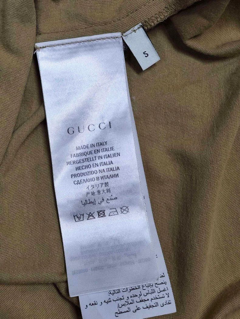 Gucci GucciKhaki petal embroidery women's short sleeves 2503-Next Size S / US 4 / IT 40 - 6 Thumbnail
