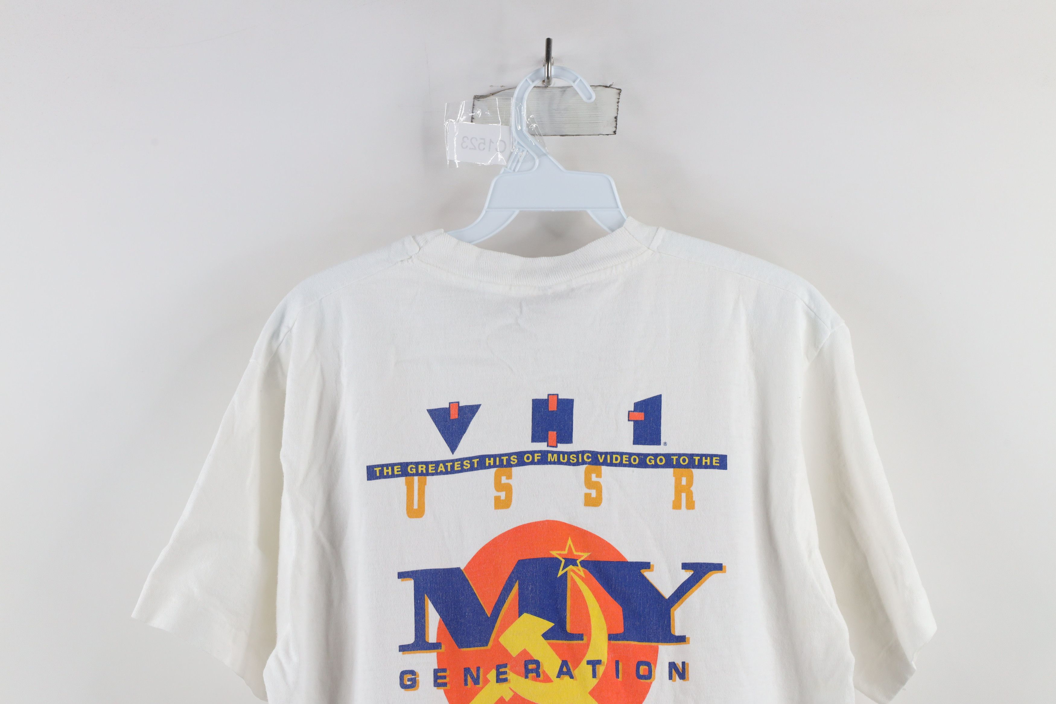 Vintage Vintage 90s VH1 USSR Peter Max Peter Noone T-Shirt USA Size US L / EU 52-54 / 3 - 11 Thumbnail