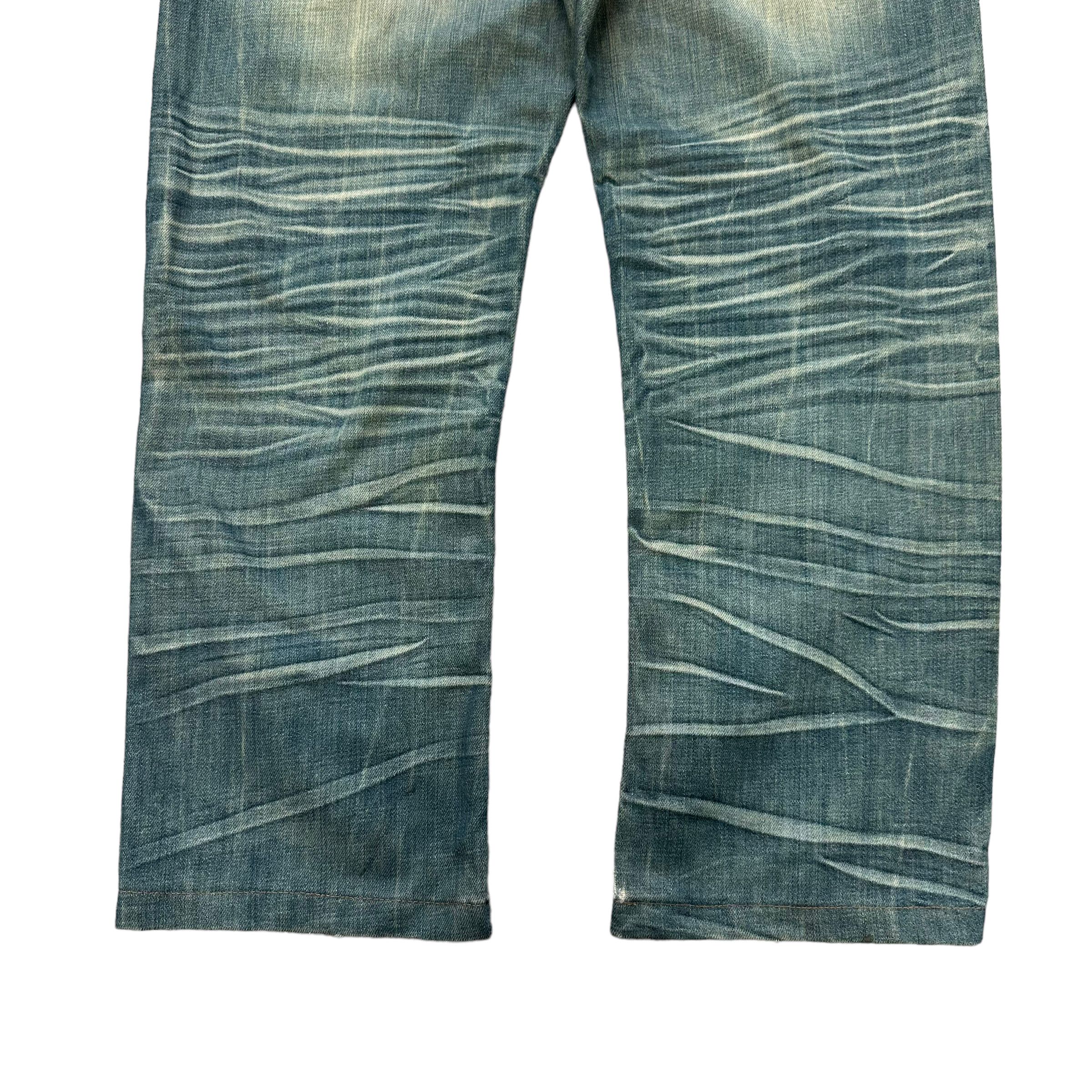 Japanese Brand GHOST BRAND TECHNICAL JEANS RUSTY DENIM PANT #7799-176 Size US 34 / EU 50 - 15 Thumbnail
