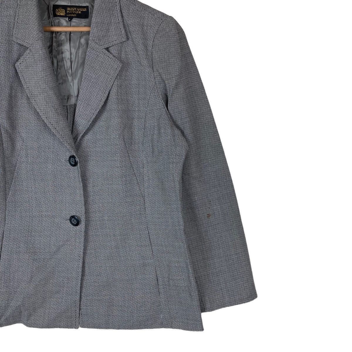 Hardy Amies Vintage Hardy Amies Boutique London Flat Button Coat Blazer Size US M / EU 48-50 / 2 - 3 Thumbnail