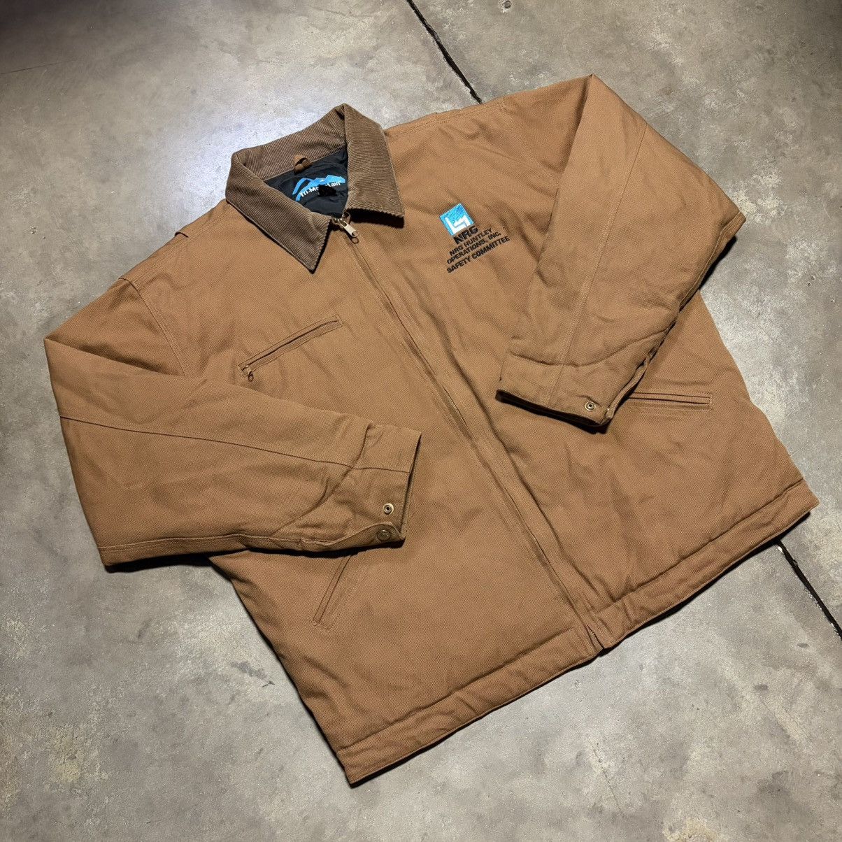 Vintage Vintage Tri Mountain Canvas Jacket Corduroy Detroit Workwear Size US XL / EU 56 / 4 - 3 Thumbnail