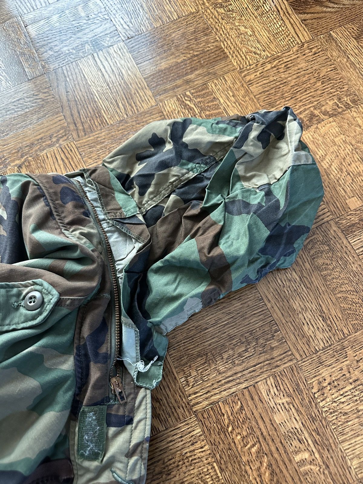 Vintage Vintage 80s Military Cold Weather Field Jacket Size US L / EU 52-54 / 3 - 6 Thumbnail