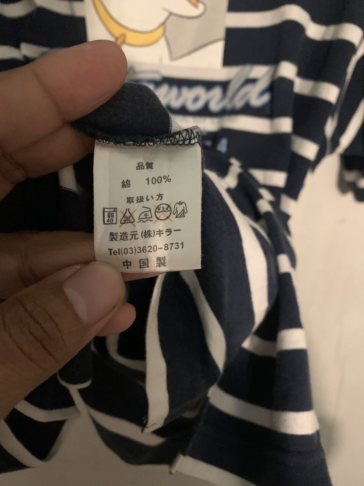 Anime × Vintage Santa word tee Size US M / EU 48-50 / 2 - 11 Thumbnail