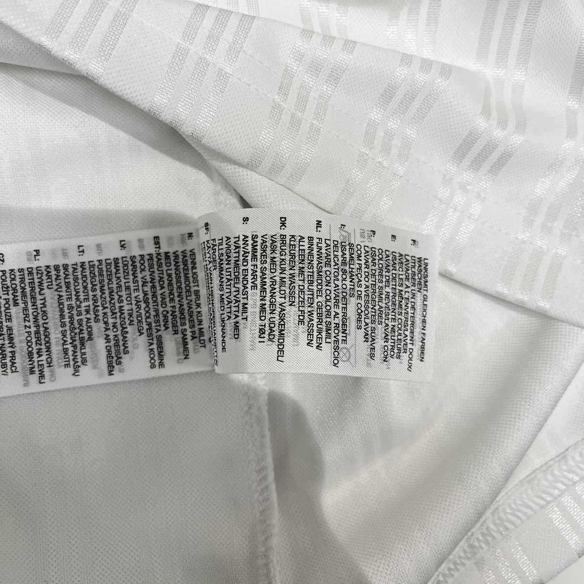 Adidas Adidas Jersey White Size US S / EU 44-46 / 1 - 6 Thumbnail