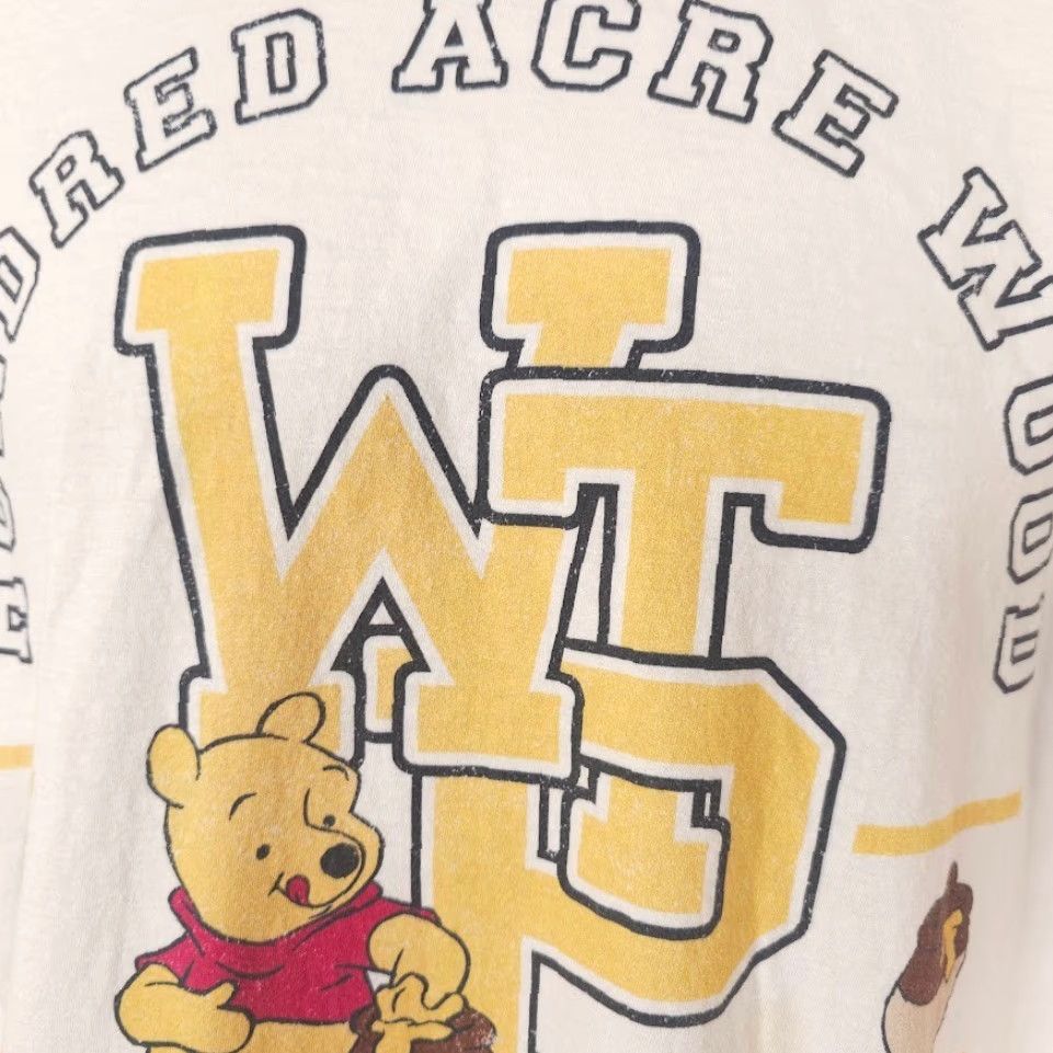 Disney Winnie The Pooh T Shirt Mens Size Large White Disney Hundred Acre Wood Shirt Mens L White Disney Size US L / EU 52-54 / 3 - 3 Thumbnail