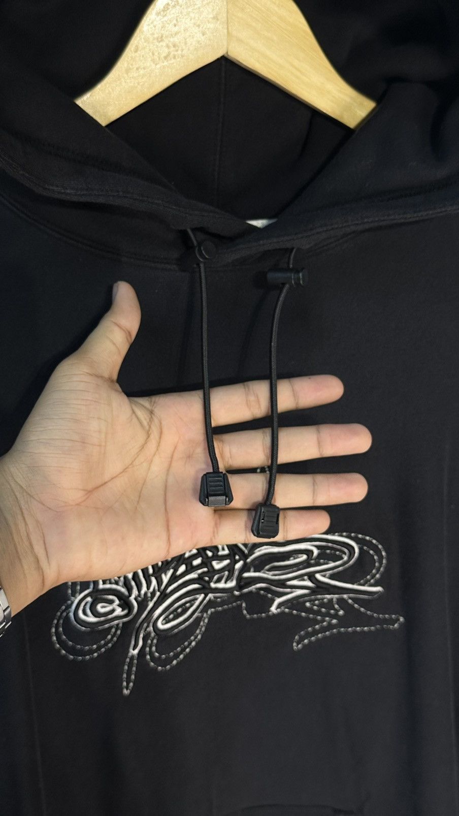Tribal Streetwear Vintage Y2K Tribal Gear Embroidered Pullover Hoodie Size US L / EU 52-54 / 3 - 5 Thumbnail