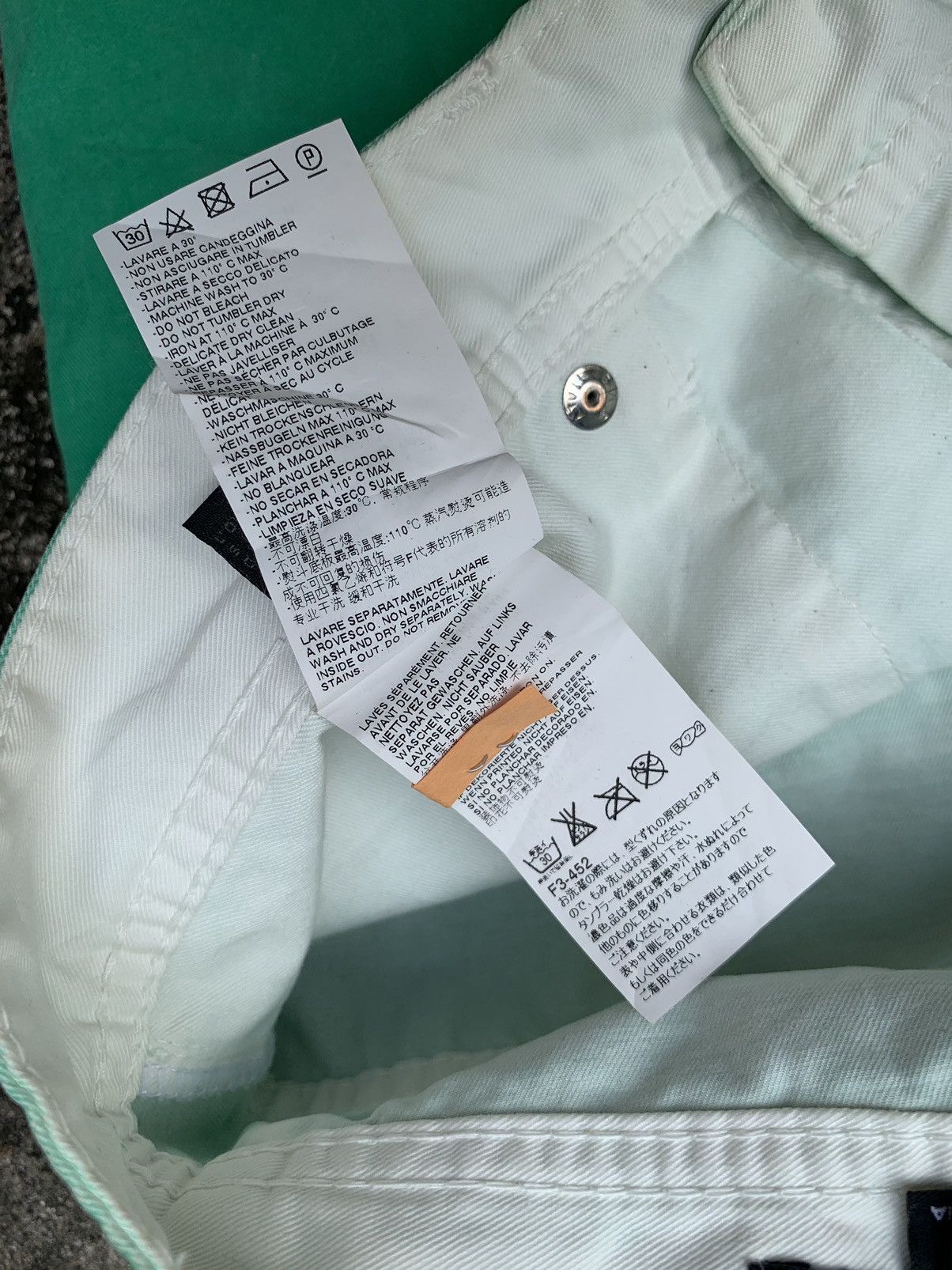 Just Cavalli Just Cavalli Green Shorts Size US 31 - 11 Thumbnail