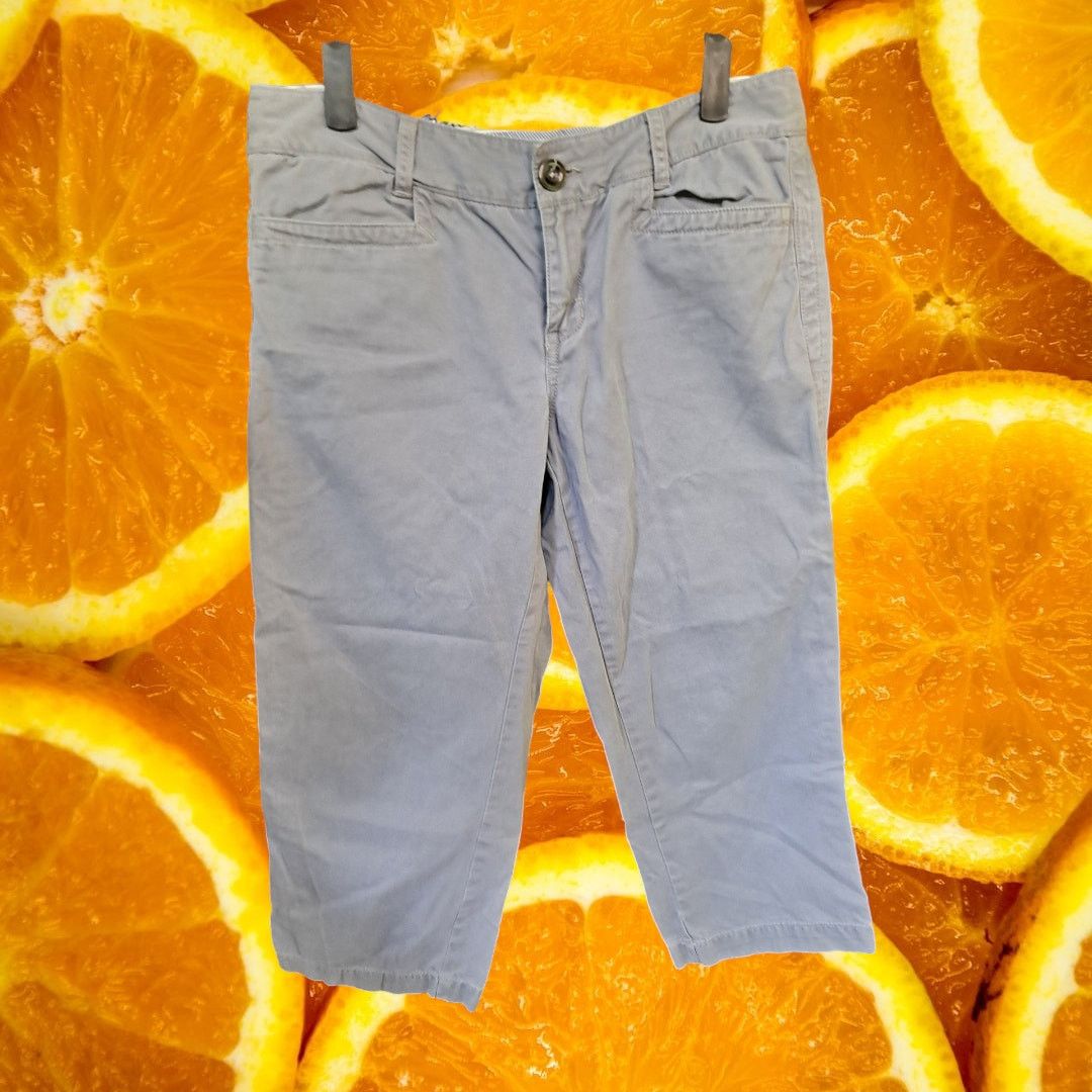 Eddie Bauer Eddie Bauer Blakely Capri Light Gray Size 4 Size 27" / US 4 / IT 40 - 4 Thumbnail