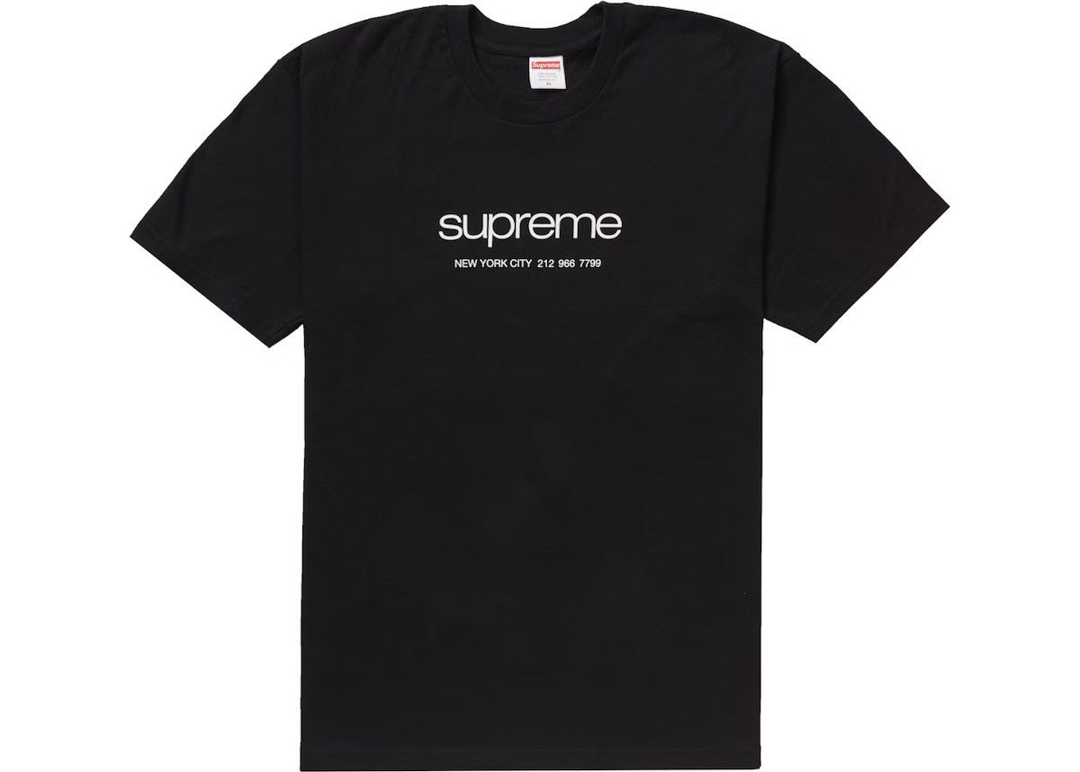 Supreme Supreme Shop Tee Black Large SS20 Size US L / EU 52-54 / 3 - 3 Thumbnail
