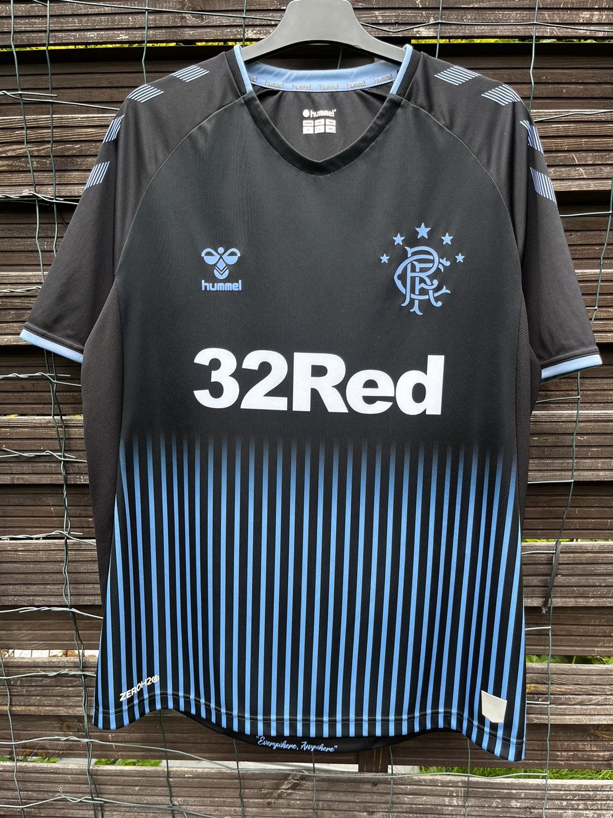 Hummel ⚽️ GLASGOW RANGERS 2019 2020 HUMMEL SOCCER JERSEY FOOTBALL Size US XL / EU 56 / 4 - 3 Thumbnail