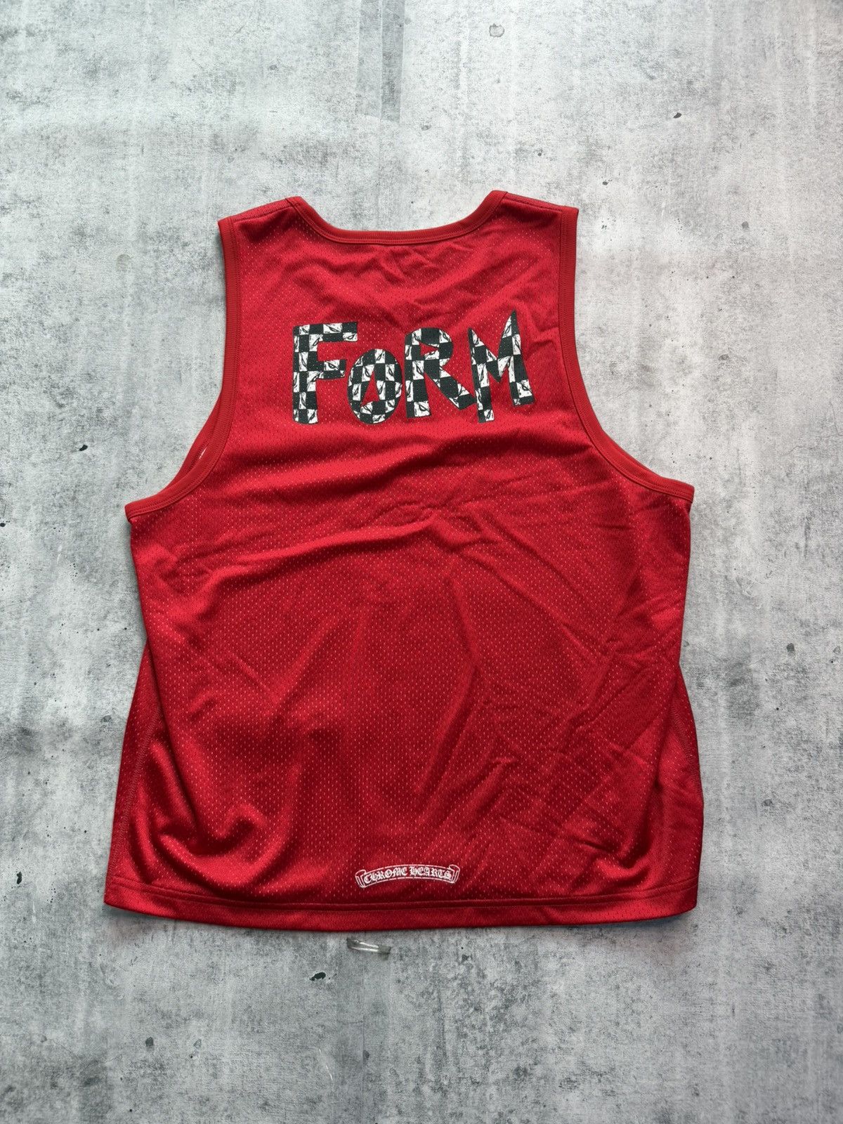 Chrome Hearts Chrome Hearts Red Basketball Jersey Size US M / EU 48-50 / 2 - 3 Thumbnail