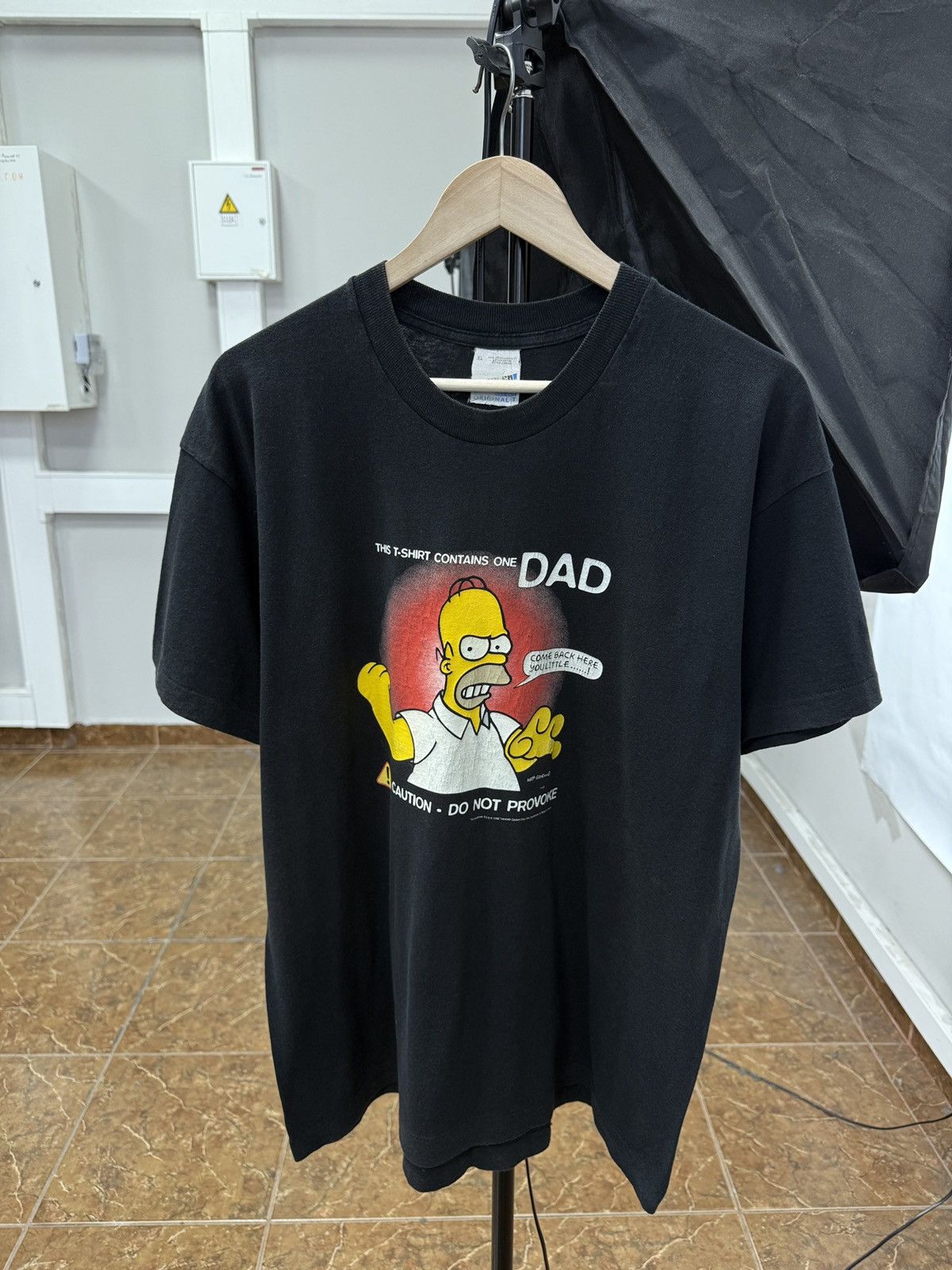 The Simpsons 🇺🇸Vintage 1998 The Simpsons Homer Matt Groening T-Shirt Retro Size US XL / EU 56 / 4 - 1 Thumbnail
