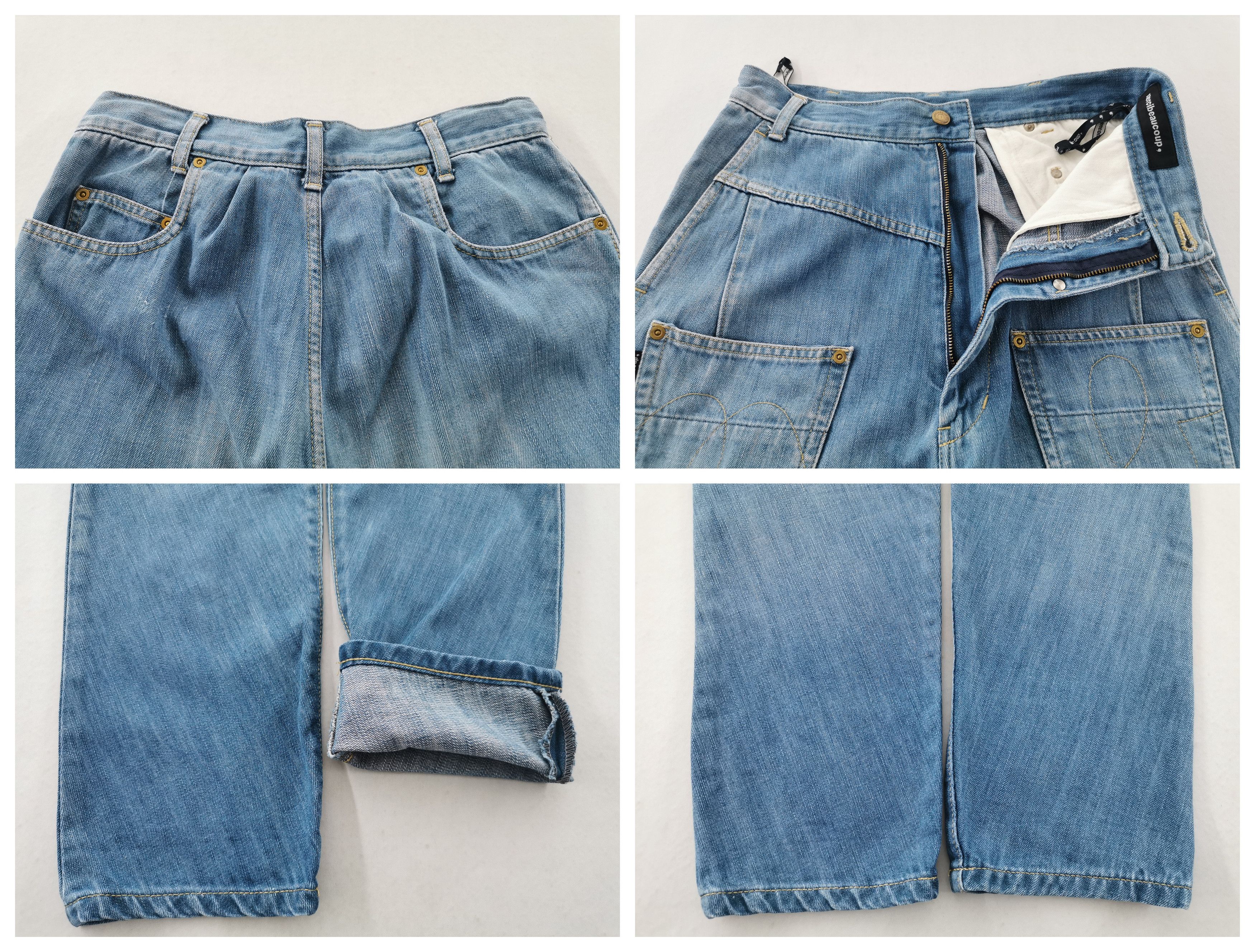 mercibeaucoup Mercibeaucoup Issey Miyake Relaxed Jeans Made In Japan Size 28" / US 6 / IT 42 - 7 Thumbnail