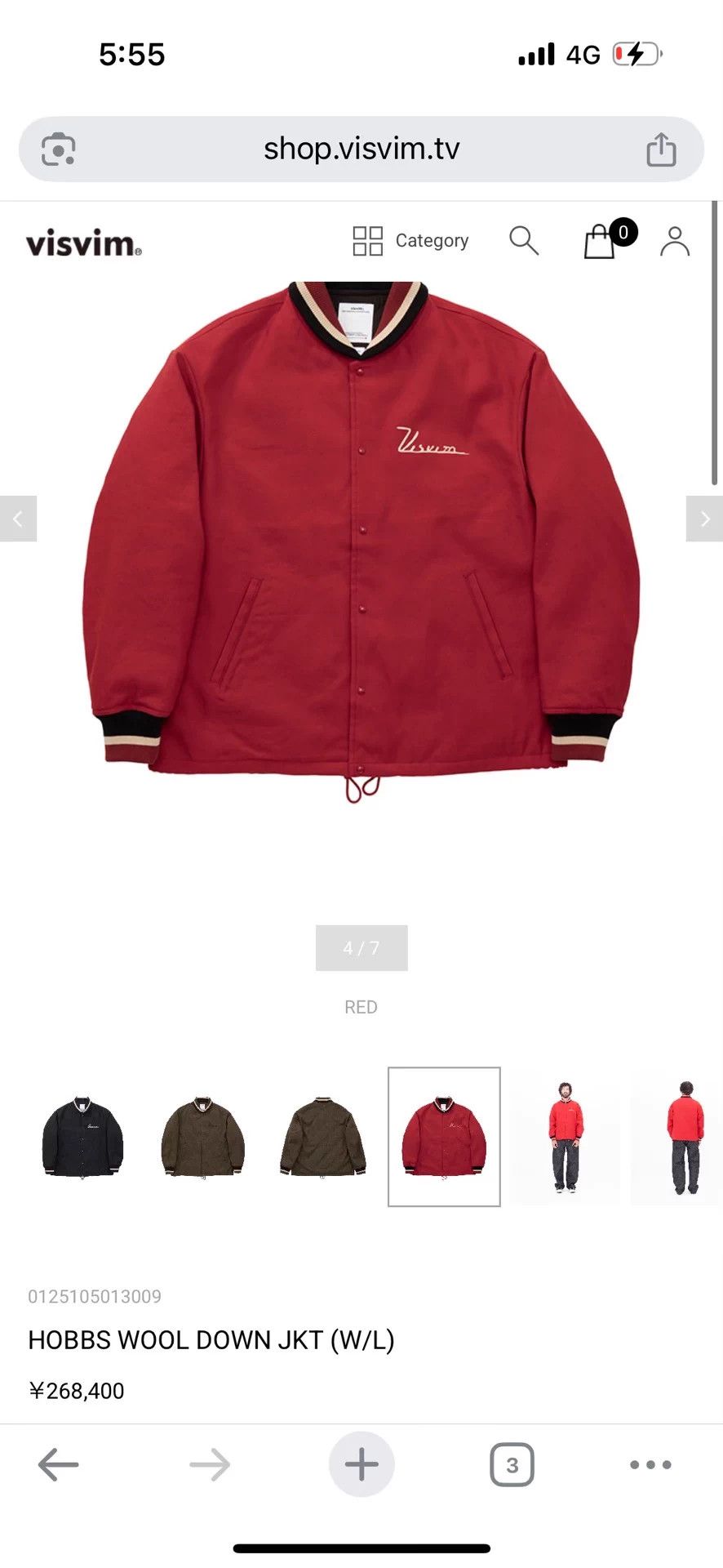 Visvim VISVIM 25SS HOBBS WOOL DOWN JKT 2 Size US M / EU 48-50 / 2 - 2 Thumbnail
