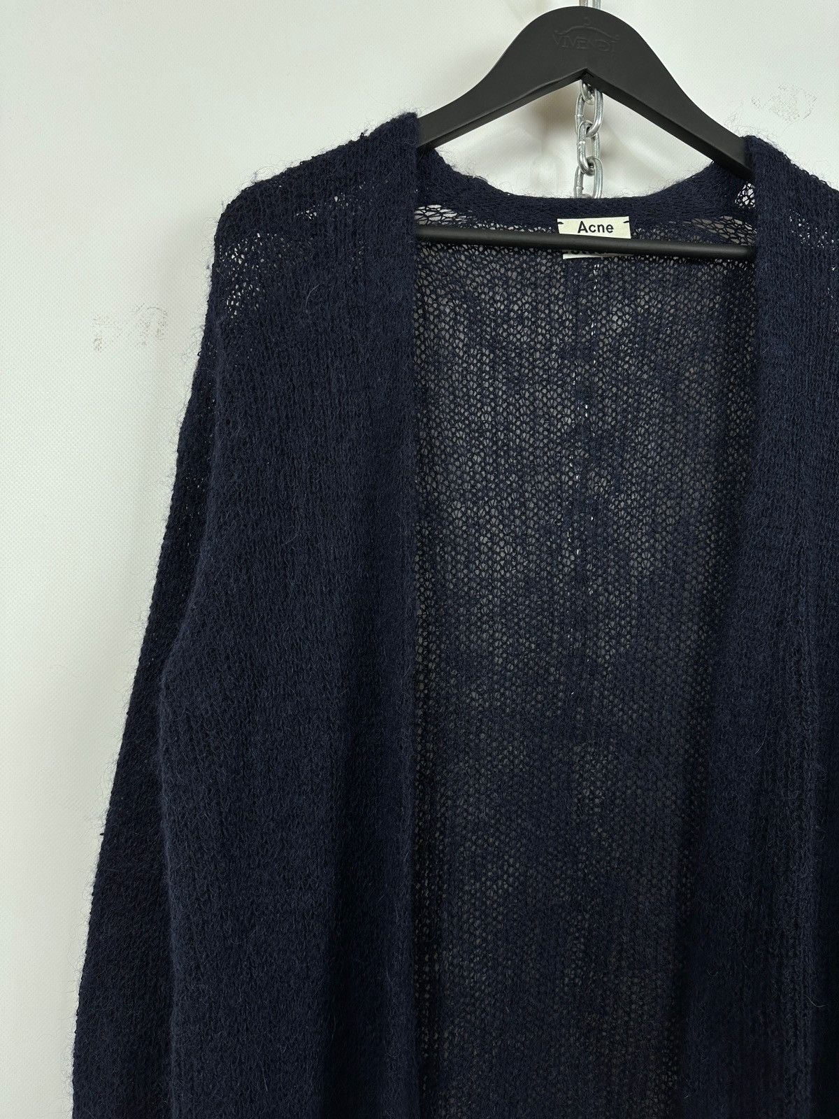 Acne Studios Acne Studios Priya Mohair Linen Alpaca Knitted Cardigan Size XS / US 0-2 / IT 36-38 - 7 Thumbnail