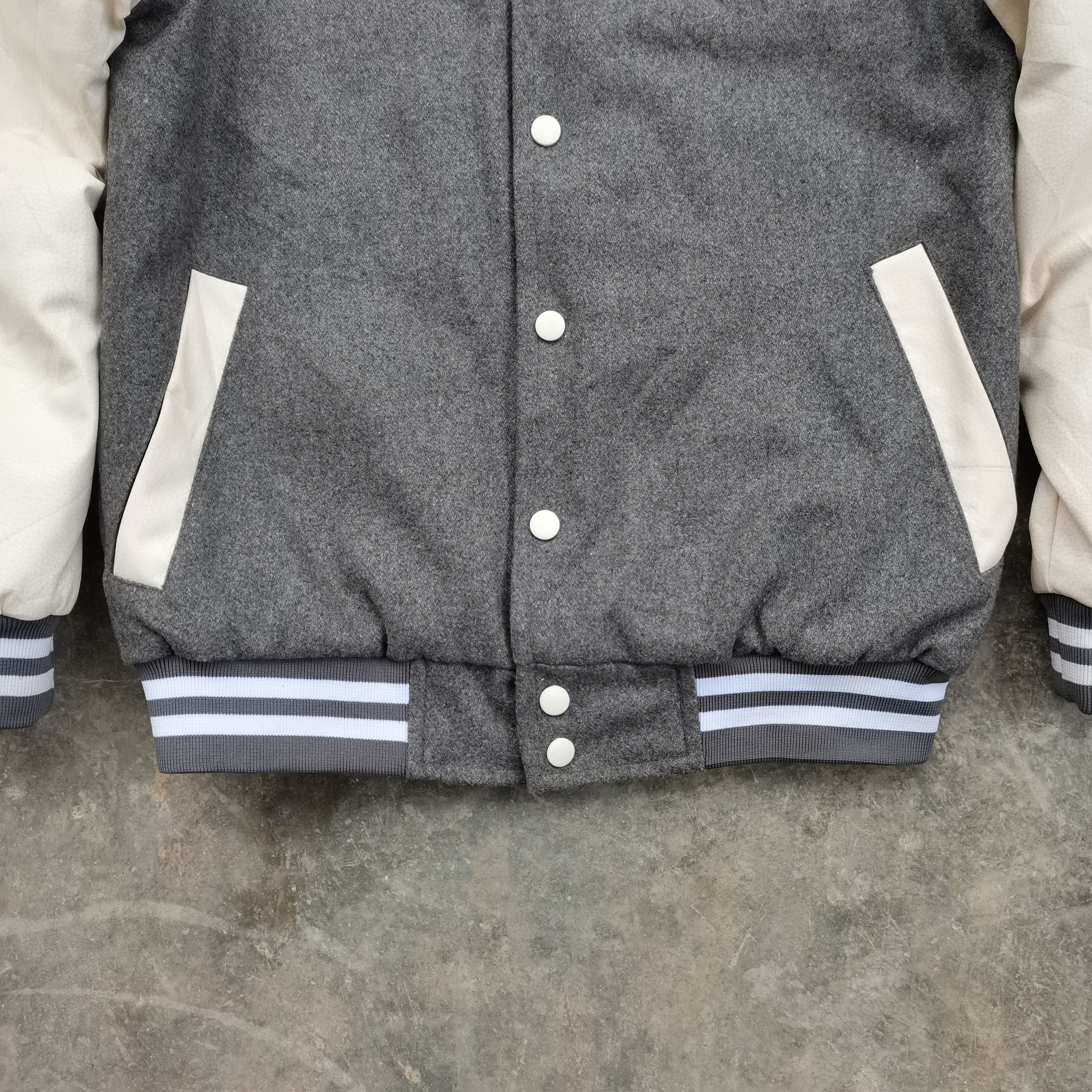 Japanese Brand Archive🔥 Japanese Brand Wool Varsity Jacket Size US M / EU 48-50 / 2 - 3 Thumbnail