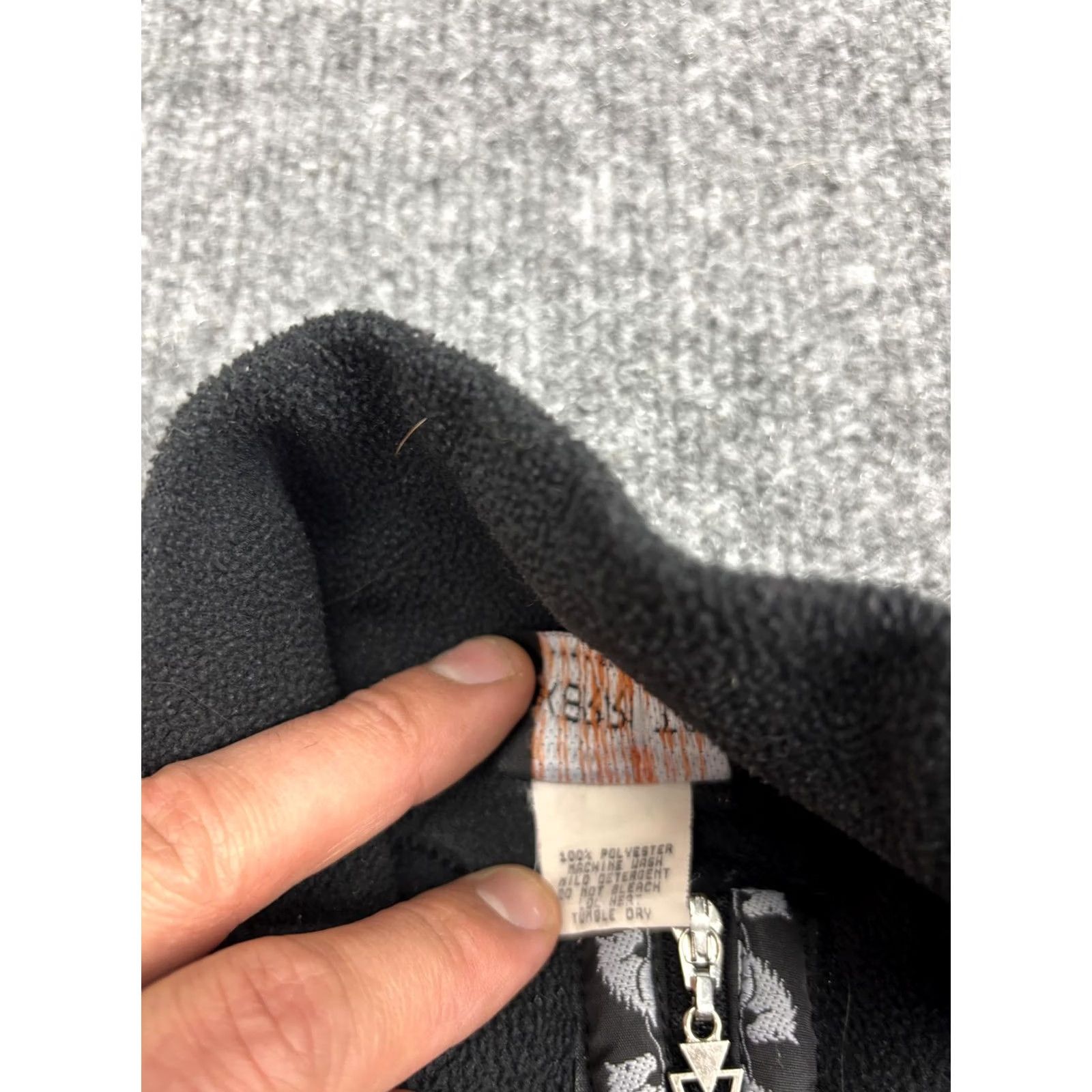 Vintage Kerrits Sweatshirt Womens Medium Black Fleece 1/4 Zip Pullover Riding Shirt Size M / US 6-8 / IT 42-44 - 3 Thumbnail