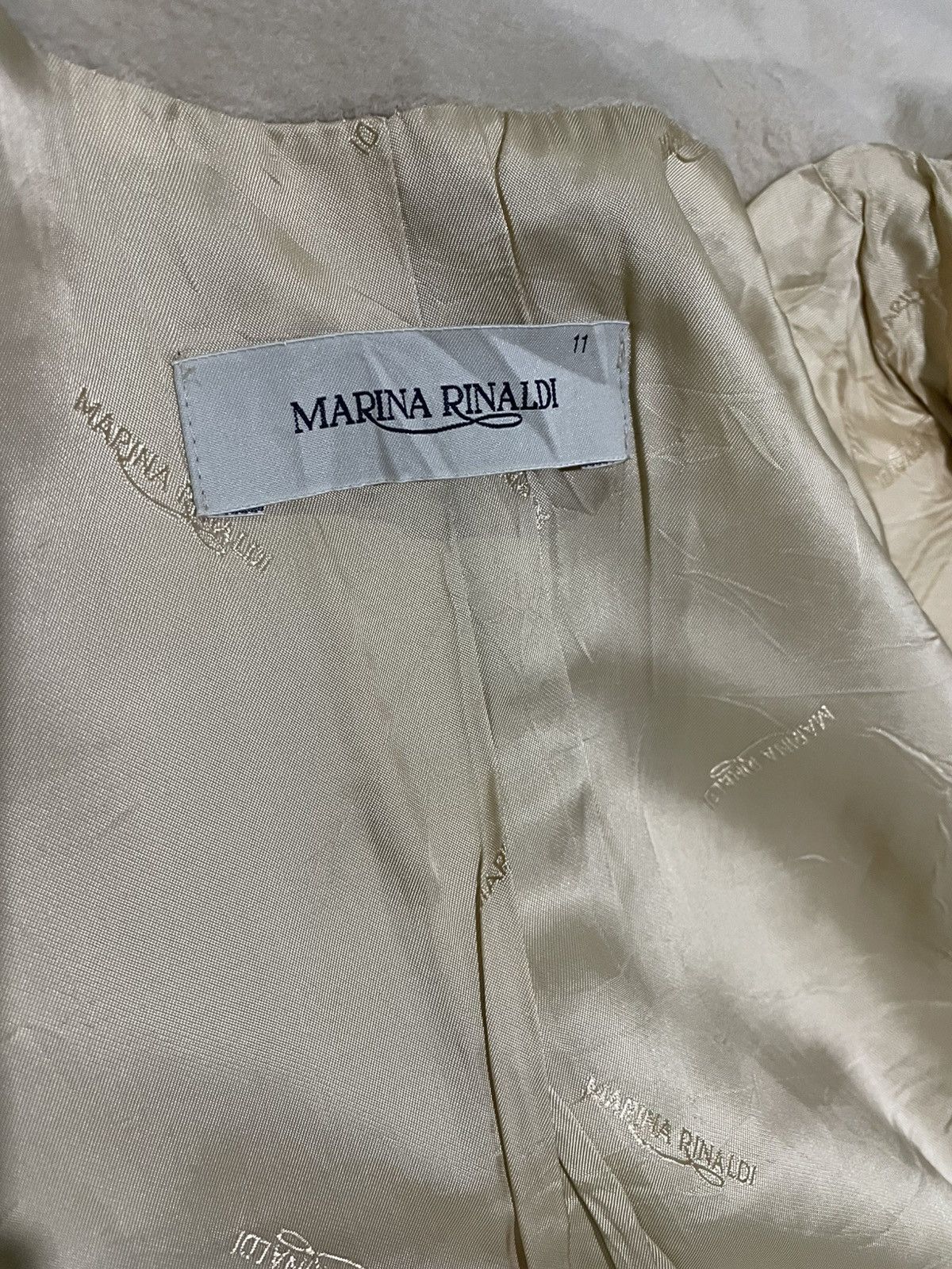 Marina Rinaldi MARINA RINALDI ALPACA WOOL COAT Size M / US 6-8 / IT 42-44 - 9 Thumbnail