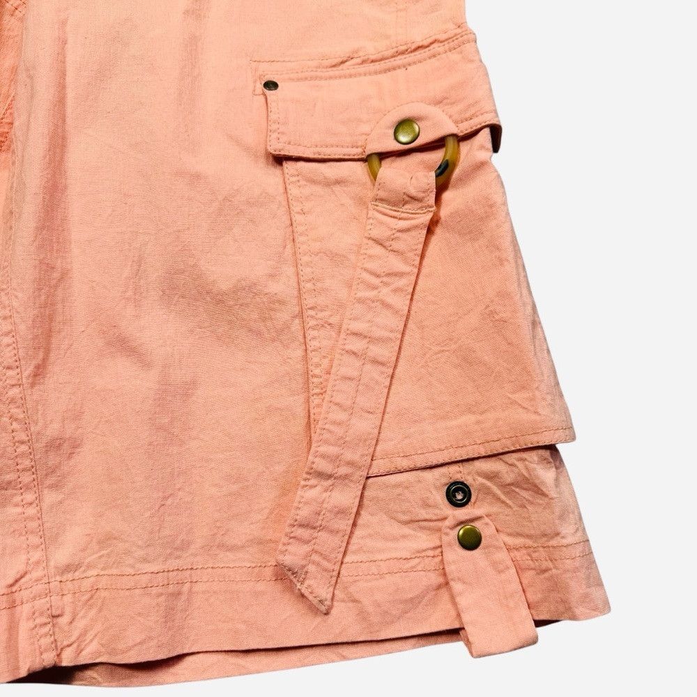 Free People NWT New $178 Free People Tidal Wave Cropped Coral Pink Pant Size 26" / US 2 / IT 38 - 6 Thumbnail