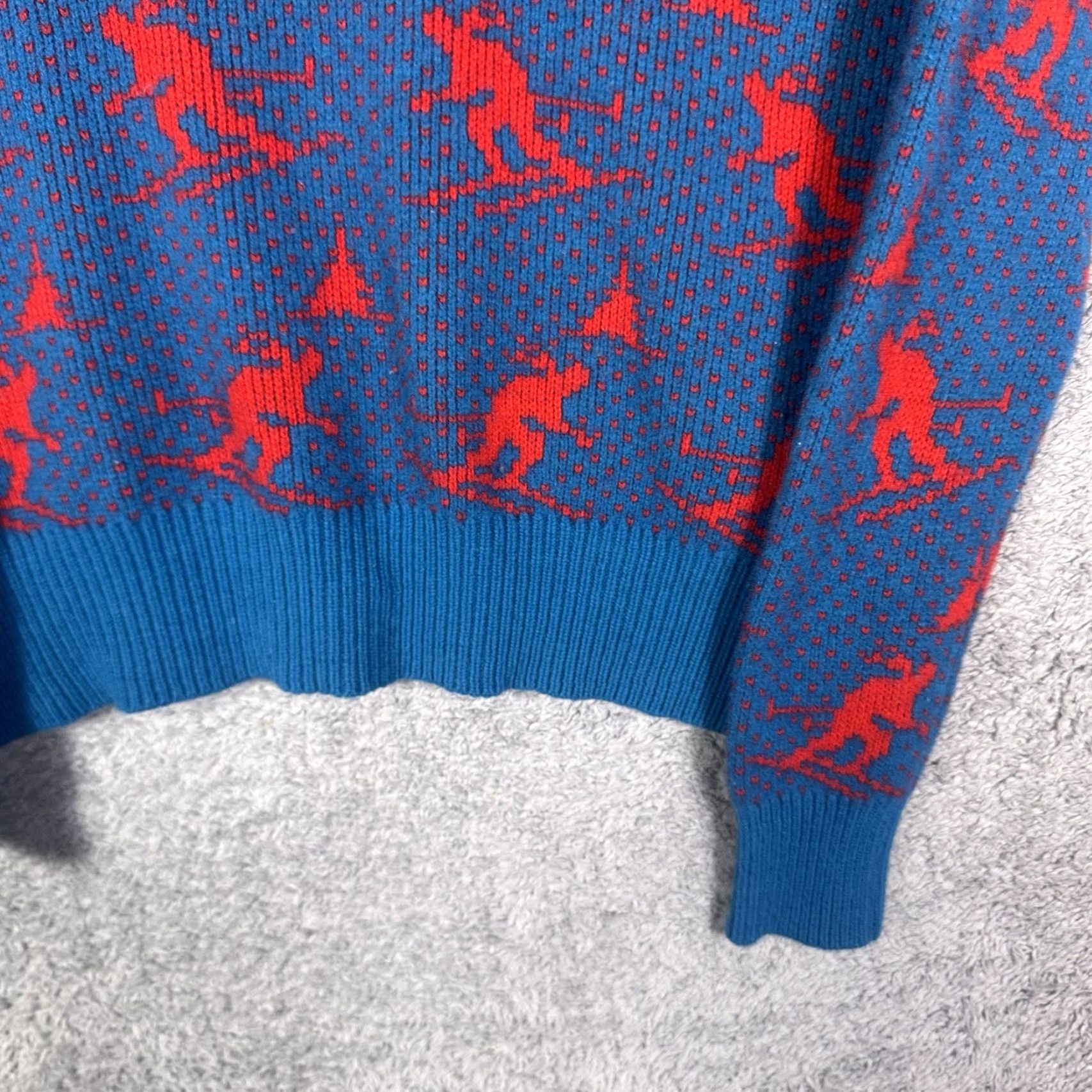 J.Crew J.CREW Sweater Men’s S 100% Wool Black Label Knit Ski All Over Print Pullover Knit Wool Crew Neck Long Sleeve Casual Winter City Preppy Hipster Mens Size US S / EU 44-46 / 1 - 4 Thumbnail