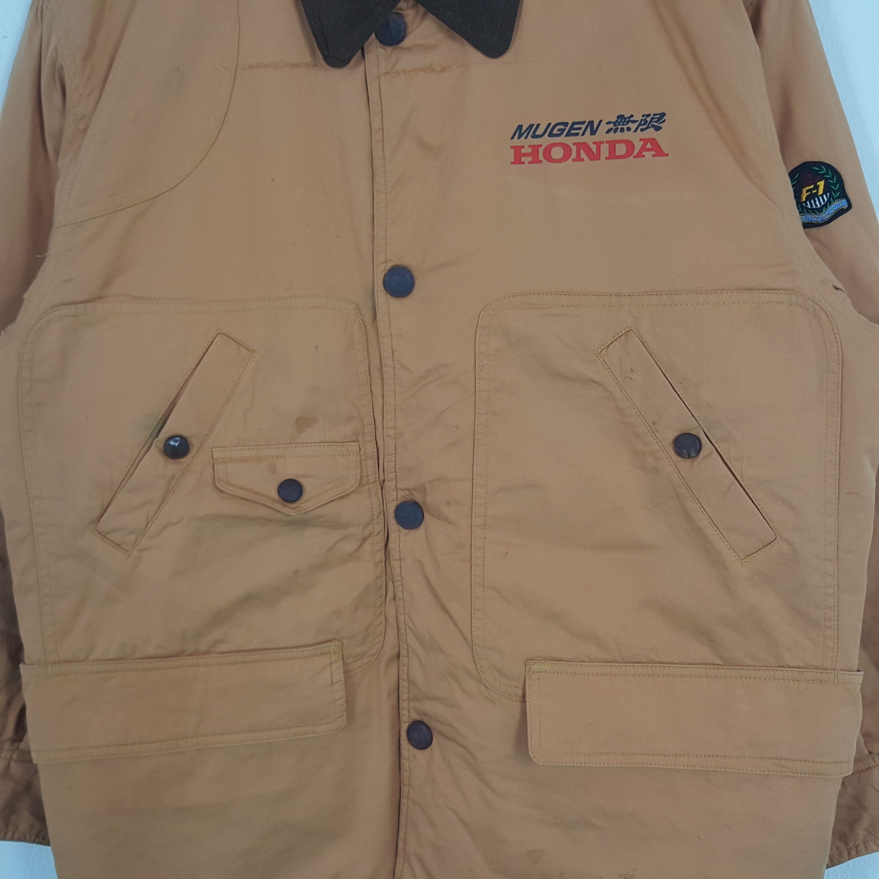 Honda × Japanese Brand × Vintage Vintage Mugen Honda Formula One Japanese Racing Jacket Size US L / EU 52-54 / 3 - 4 Thumbnail