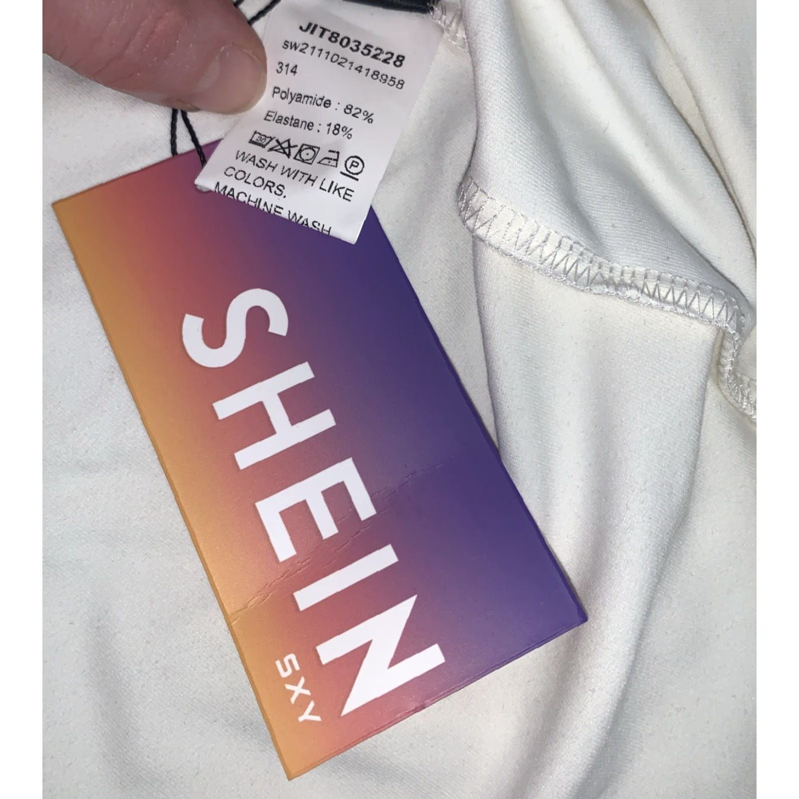 Shein NWT SheIn Tank Dress Women XL Multicolor Knee Length Sleeveless High Neck Stretch Casual Size XL / US 12-14 / IT 48-50 - 5 Thumbnail