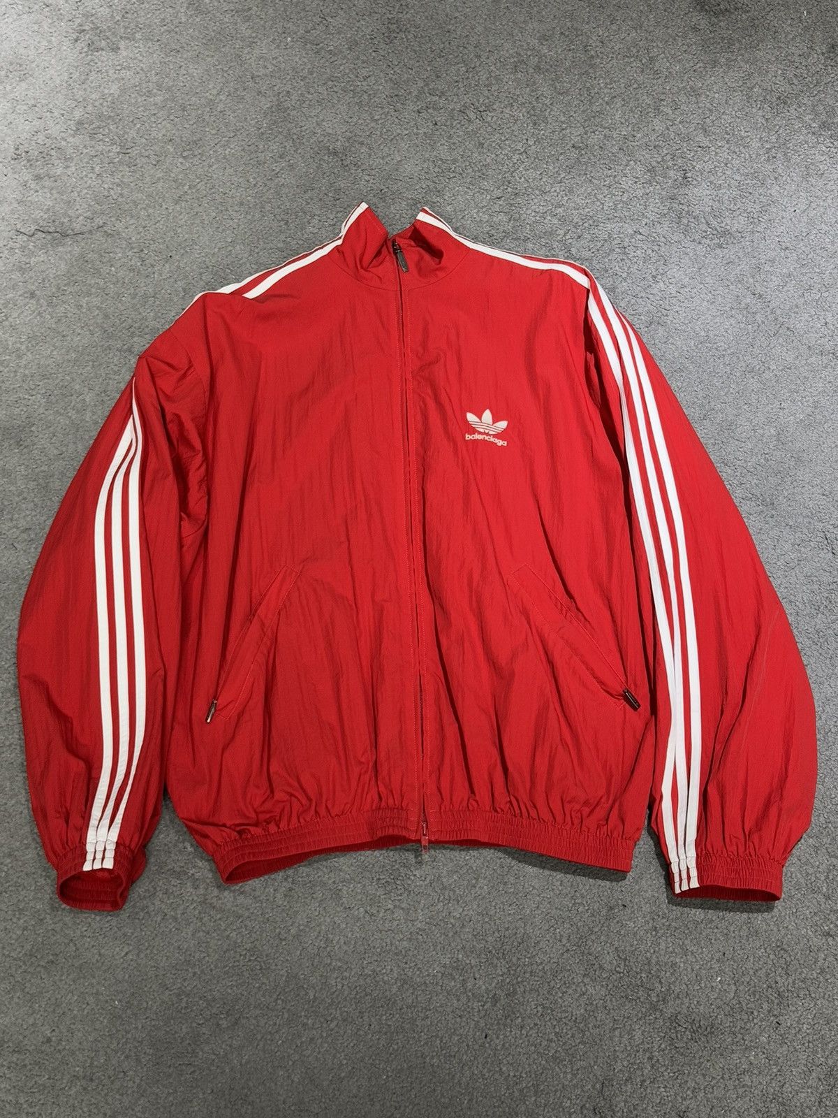Balenciaga Balenciaga x adidas 23ss red jacket Size US S / EU 44-46 / 1 - 1 Thumbnail