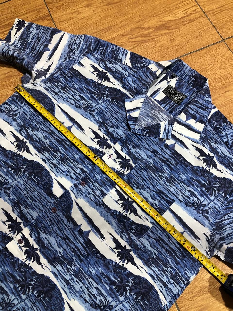 Versace Jeans Couture Vintage VERSACE Italy Hawaiian Shirt Rare Versace Size US XXL / EU 58 / 5 - 5 Thumbnail