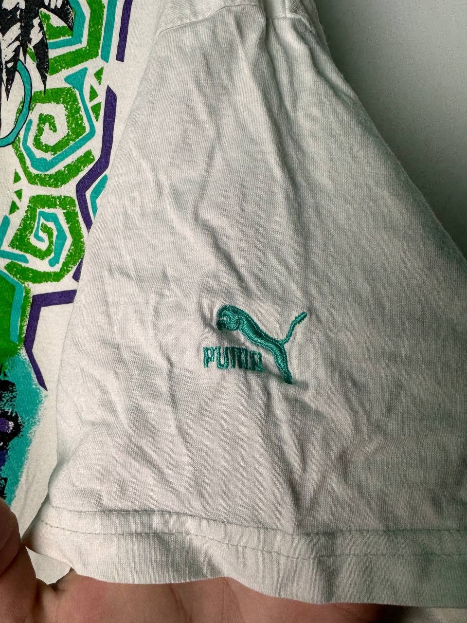 Puma Vintage 80s 90s Puma T Shirt Grunge Surf Skate Surfing Size US L / EU 52-54 / 3 - 4 Thumbnail