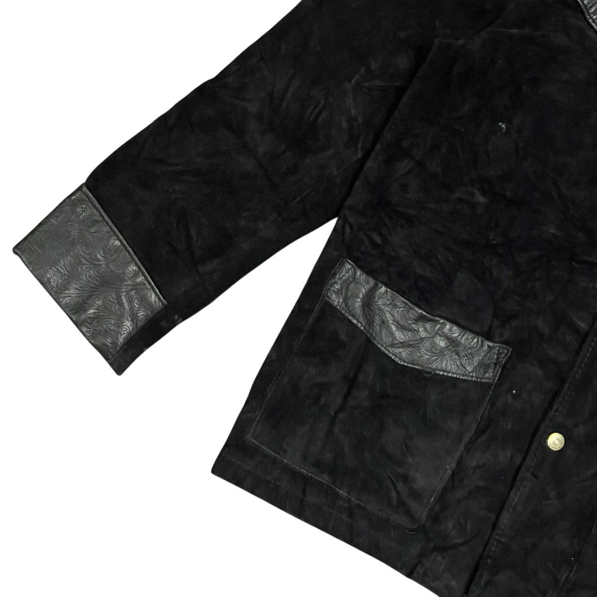 Schott Vintage Schott NYC Western Made in USA Suede Leather Jacket Size US L / EU 52-54 / 3 - 5 Thumbnail