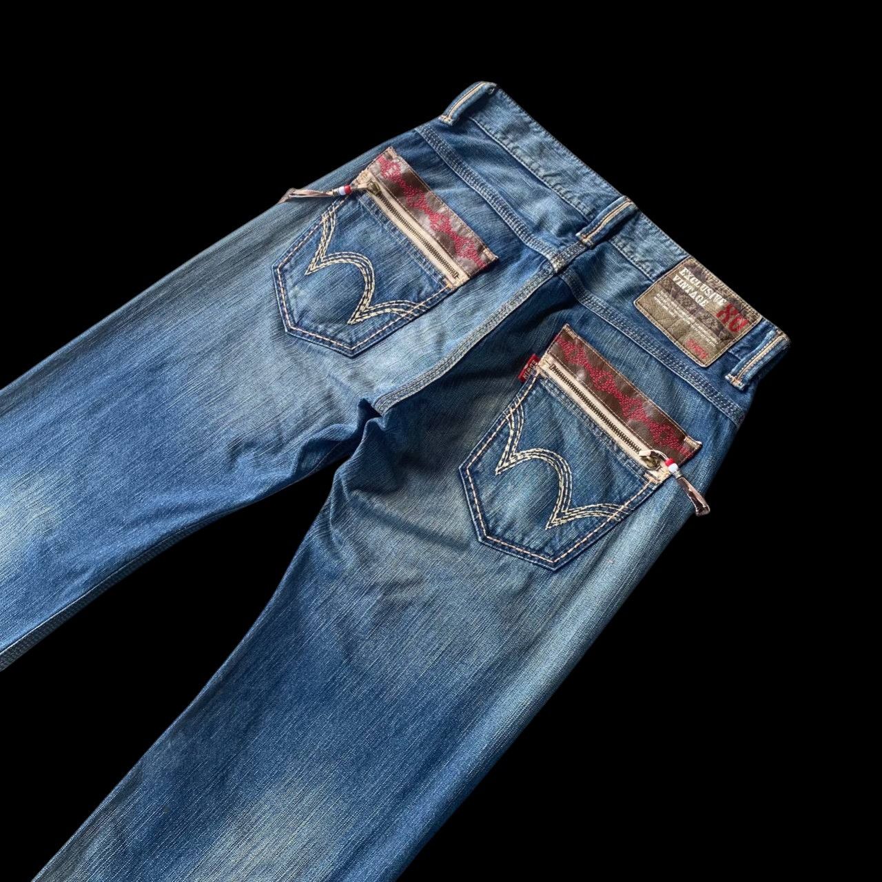 Edwin DISTRESSED CLAWMARKS EDWIN EXCLUSIVE VINTAGE DENIM Size US 33 - 14 Thumbnail
