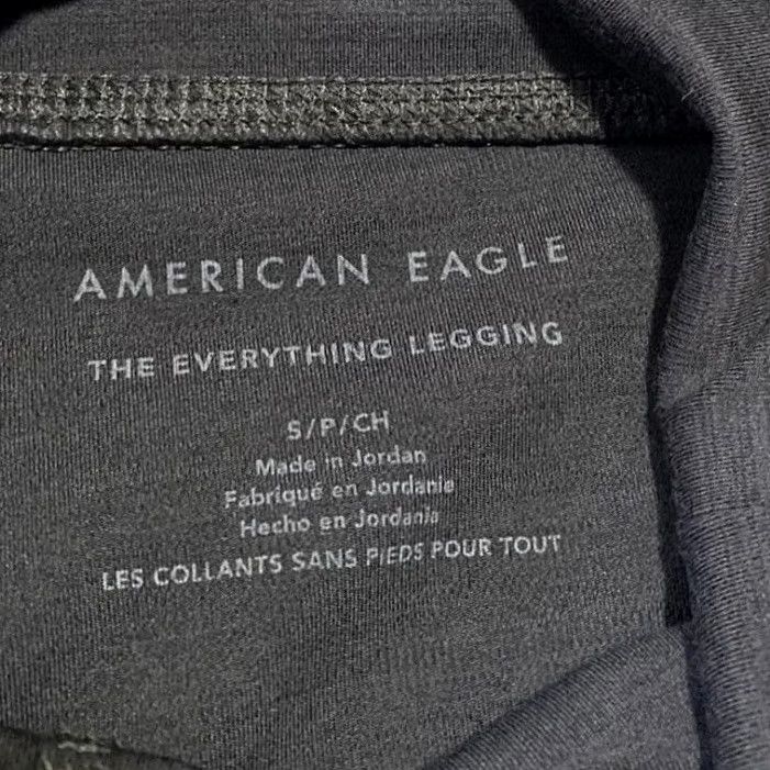 American Eagle Outfitters VINTAGE? American Eagle Leggings Women's Size S Gray Fitness / 28-13 Size 28" / US 6 / IT 42 - 4 Thumbnail