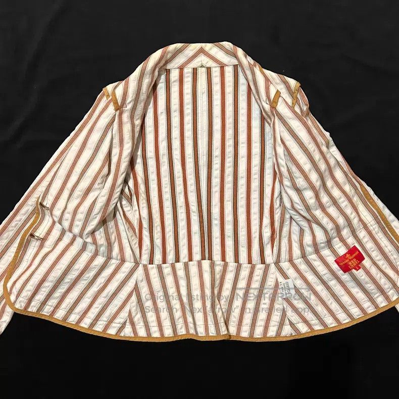Vivienne Westwood Vivienne Westwood Striped Blazer Size M / US 6-8 / IT 42-44 - 4 Thumbnail