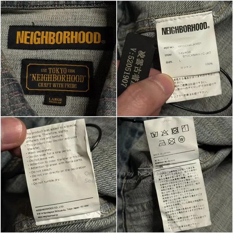 Neighborhood NEIGHBORHOOD 18SS Stockman Denim Jacket. Size US L / EU 52-54 / 3 - 7 Thumbnail