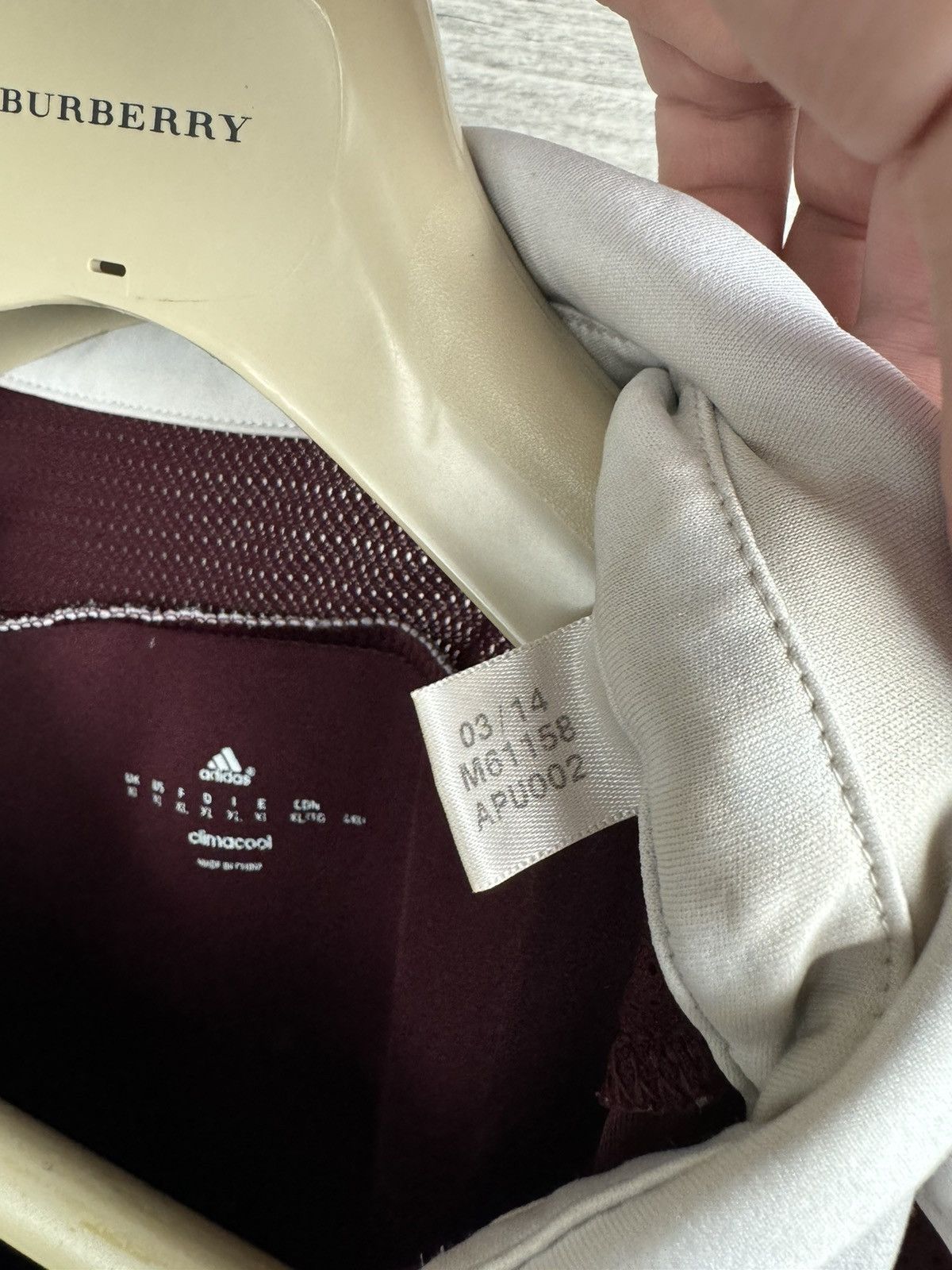 Adidas Adidas HEART OF MIDLOTHIAN 2014 2015 SHIRT SOCCER JERSEY Size US XL / EU 56 / 4 - 11 Thumbnail