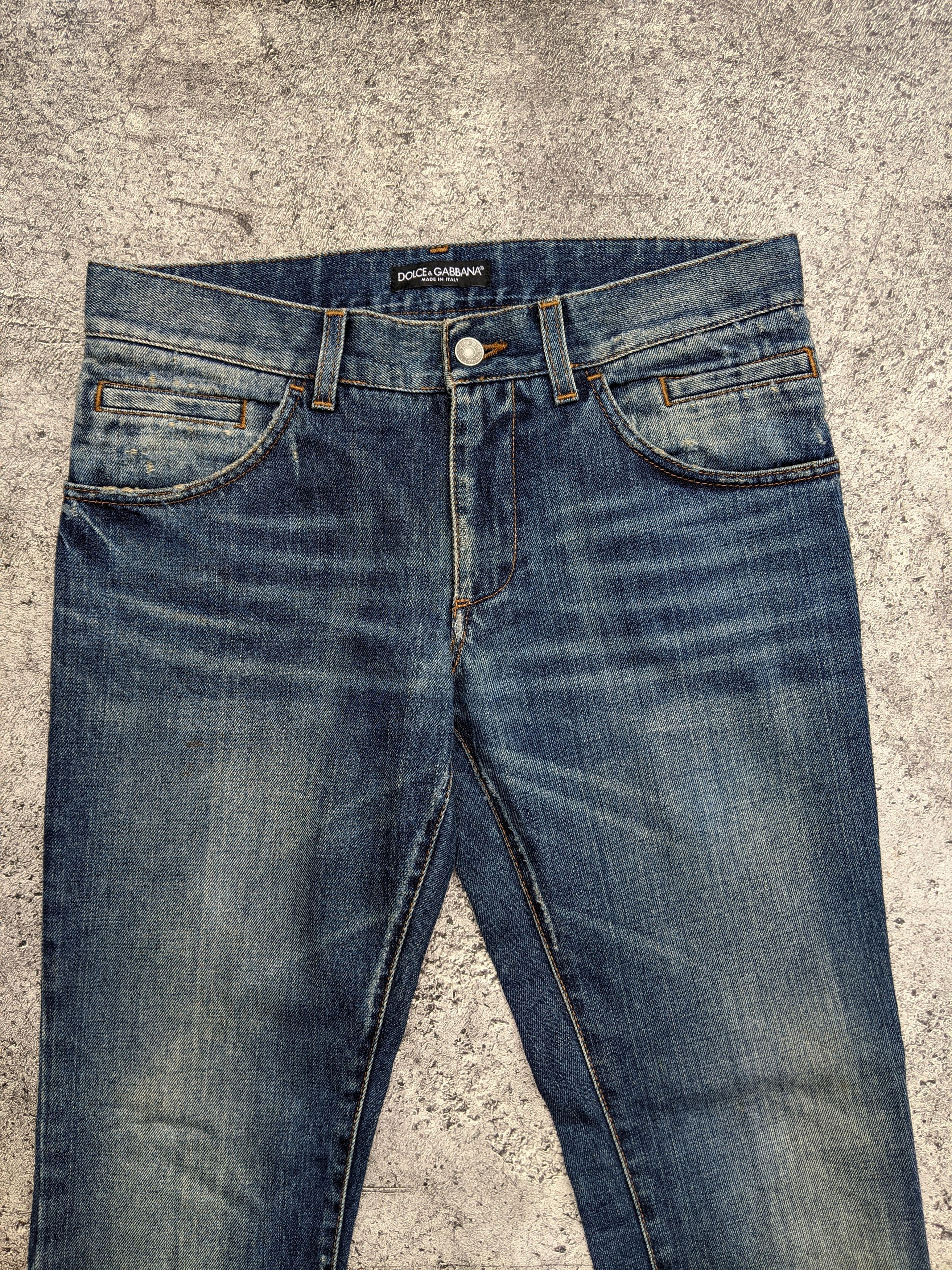 Dolce & Gabbana Dolce Gabbana Washed Denim Jeans Size US 28 / EU 44 - 3 Thumbnail