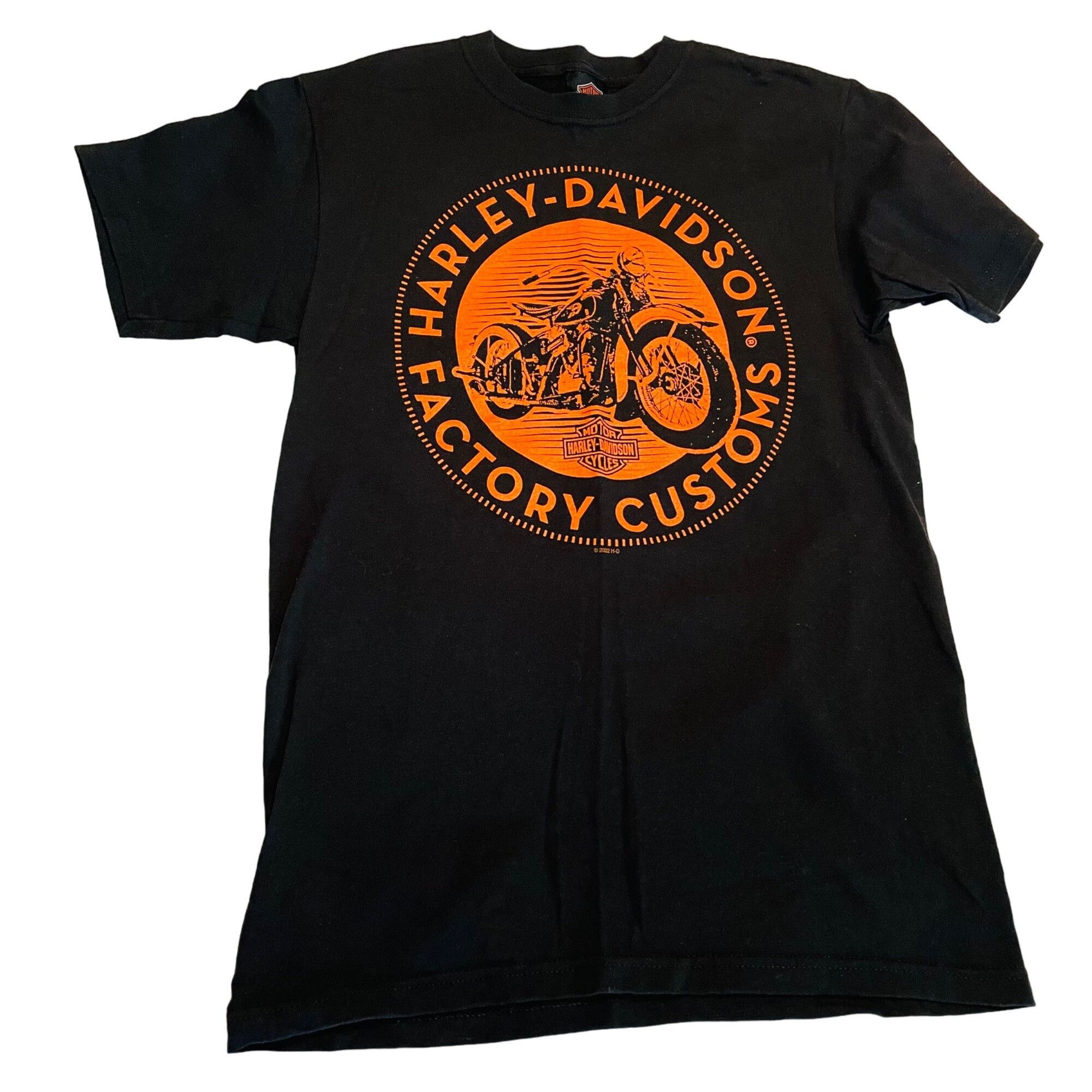 Other Harley Davidson Factory Customs T-Shirt Small Cotton Black & Size US S / EU 44-46 / 1 - 1 Thumbnail