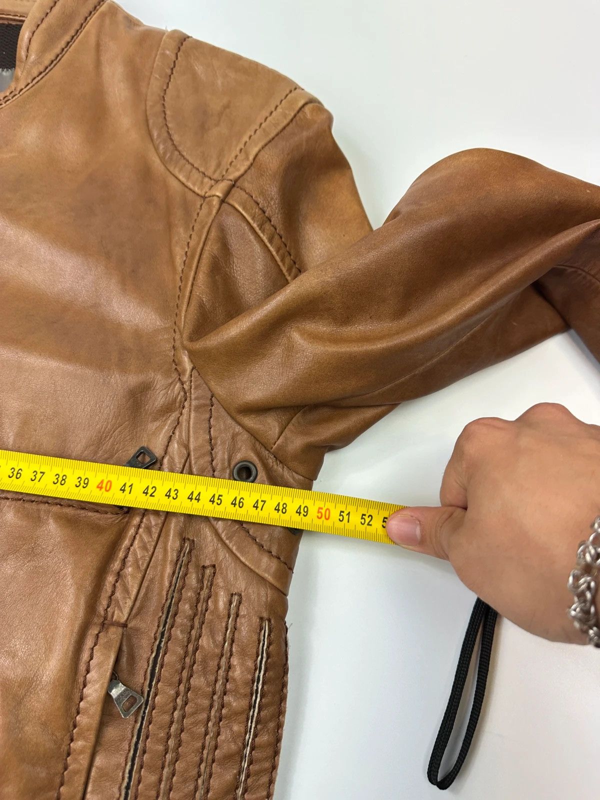 Prada Prada Sport 00’s Sample Brown Leather Jacket CowBoy Size US M / EU 48-50 / 2 - 17 Thumbnail