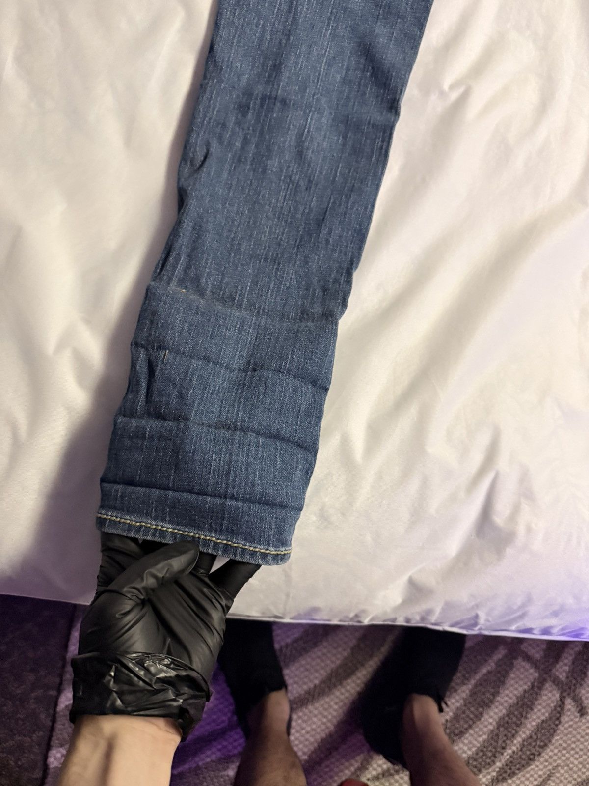 True Religion Vintage Y2K Stella Big T True Religion Aged Denim Jeans Size 30" / US 8 / IT 44 - 25 Thumbnail