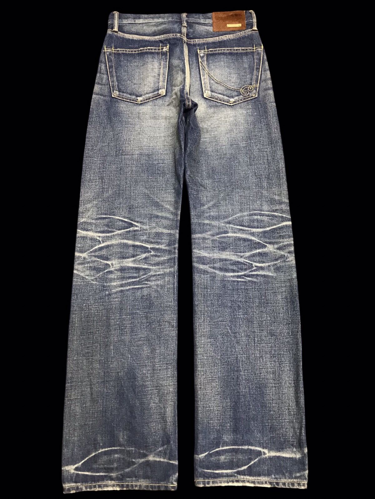 Other 💥BIKER DENIM💥CALEE RAW FADES DISTRESSED BILER DENIM F388 Size US 28 / EU 44 - 2 Thumbnail